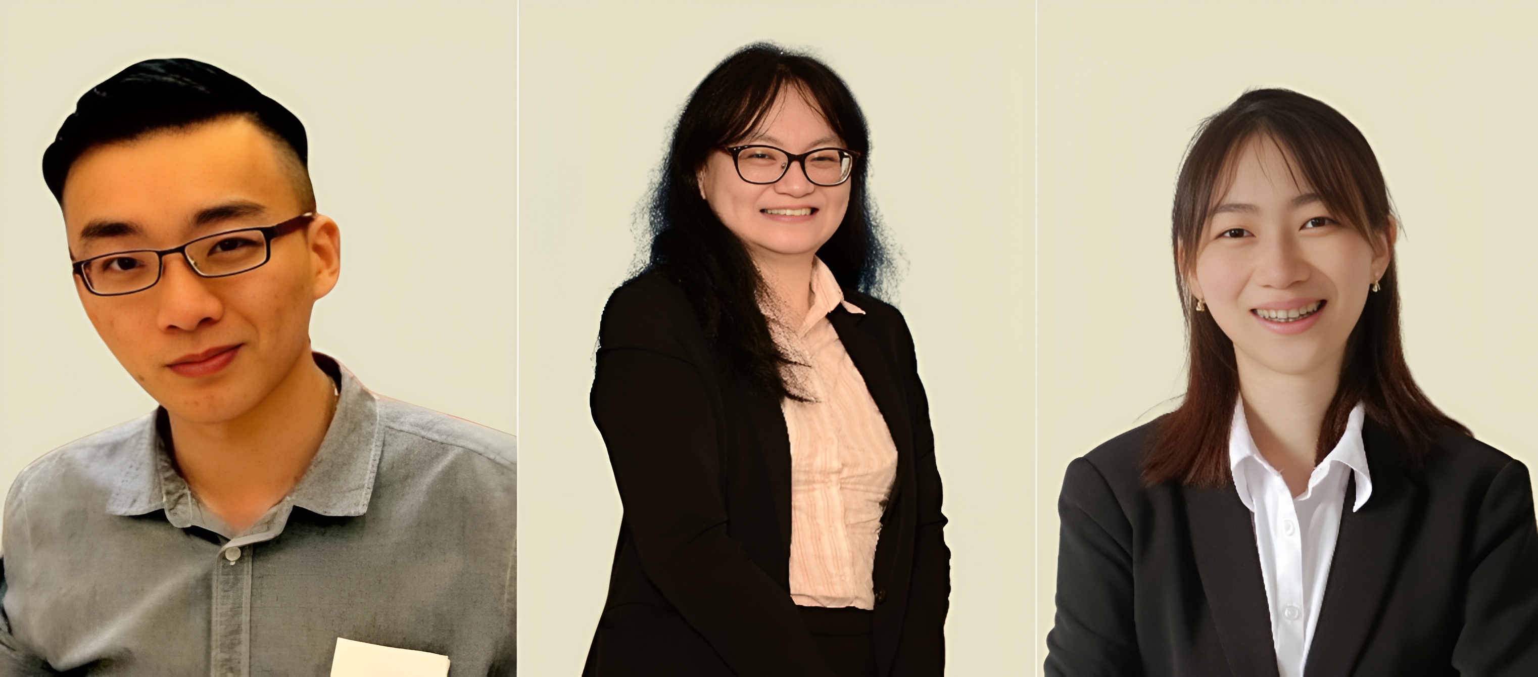 From left: Darryl, Dr Hooi and Kuik