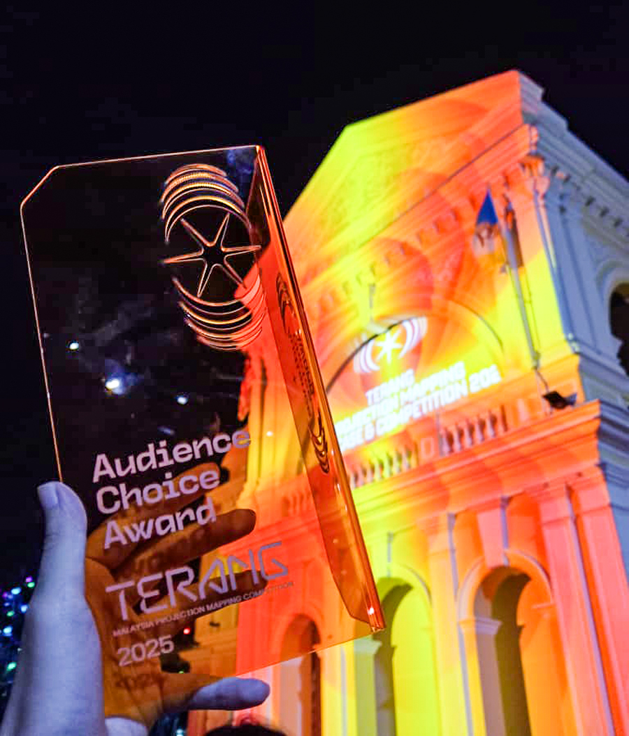 The Audience Choice Award trophy
