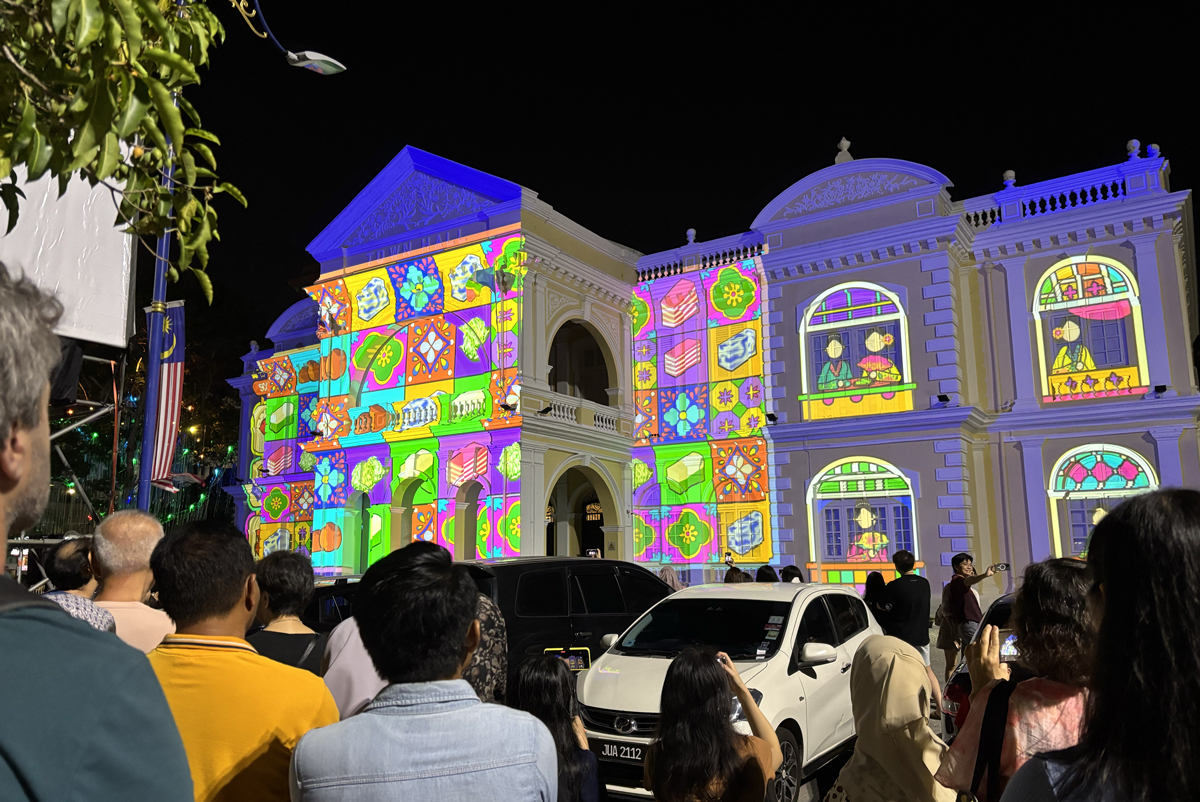 Visual highlights from the team&rsquo;s award-winning projection mapping artwork