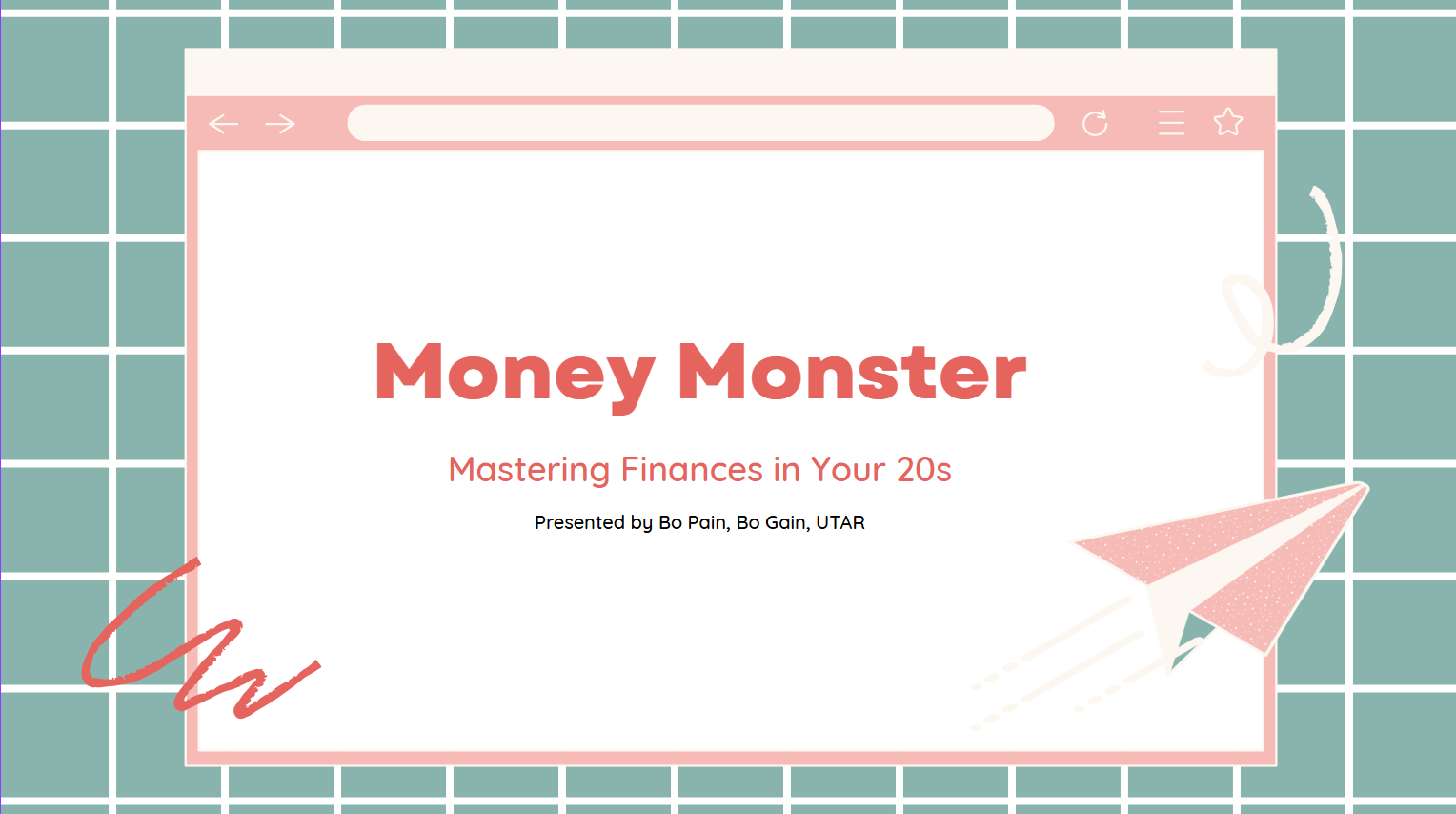 Money Monster: Mastering Finances in Your 20s, the team’s award-winning take on addressing financial literacy issues among youths