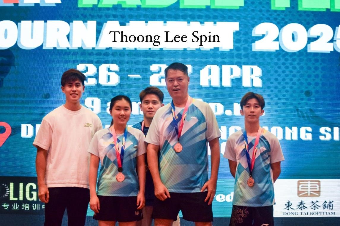 Clockwise from top left: Quarter finalists Panda Mutants Melaka, Spidermen A, Thoong Lee Spin, and Bsb