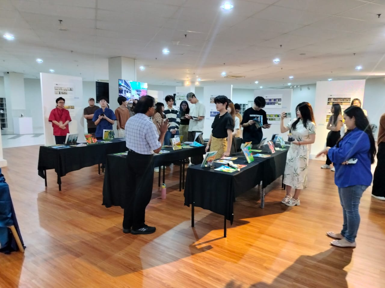 Students exhibition at UTAR Sungai Long Campus