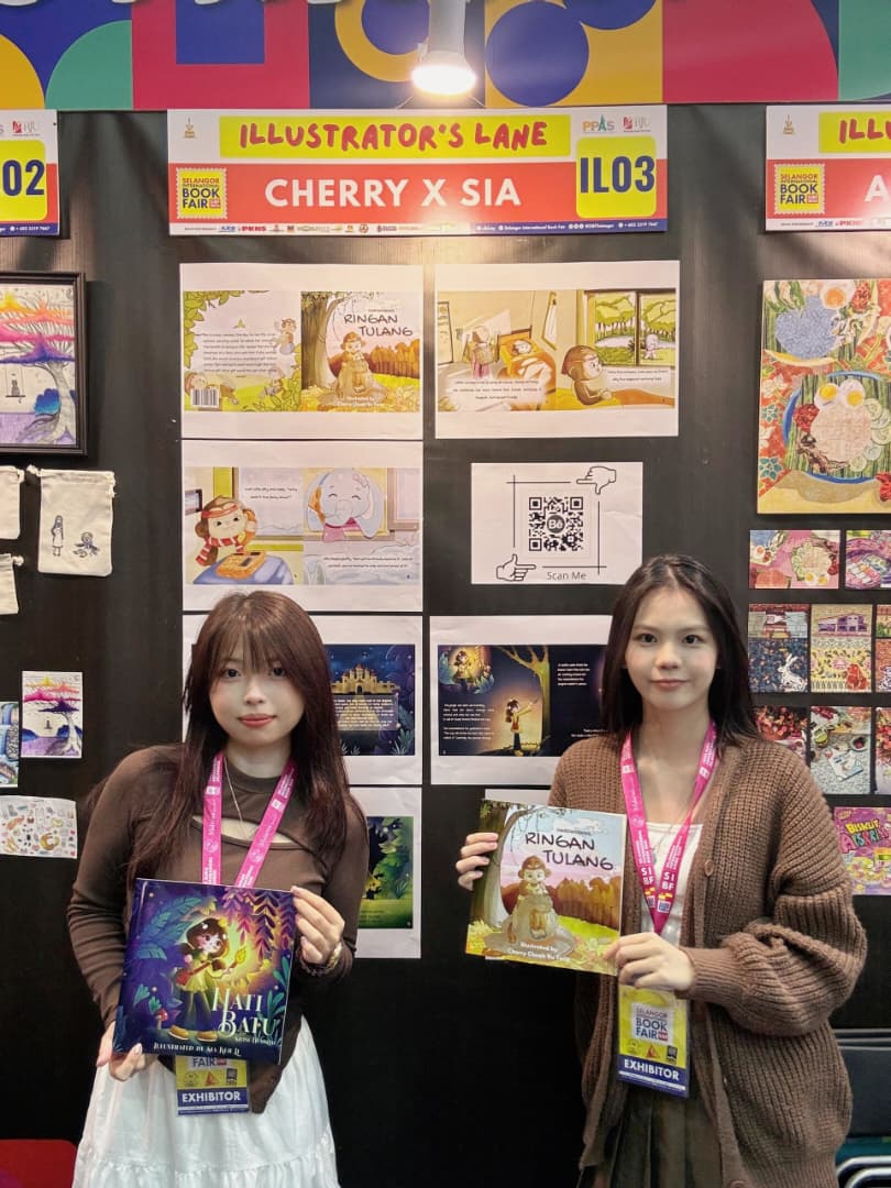 Students’ exhibition at the Selangor International Book Fair