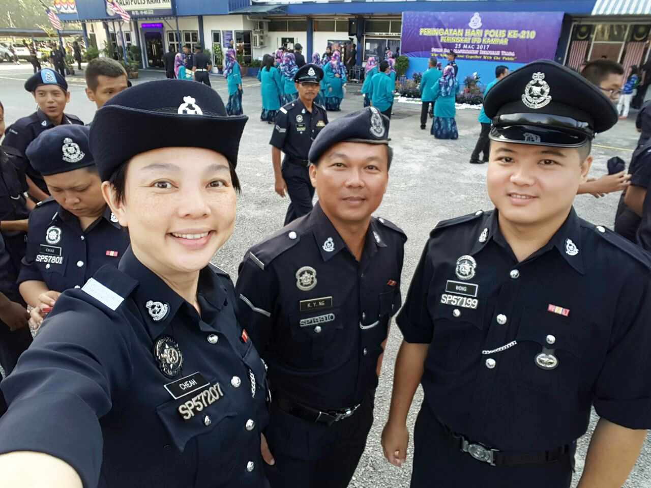 First Published Study On Malaysian Pvr Dr Cheah Far Left With Other Pvr Officers During The Kampar District Police Headquarters Police Day Celebration In 2017 Faculty Of Arts And Social Science Fas Department Of Public Relations Assistant Professor