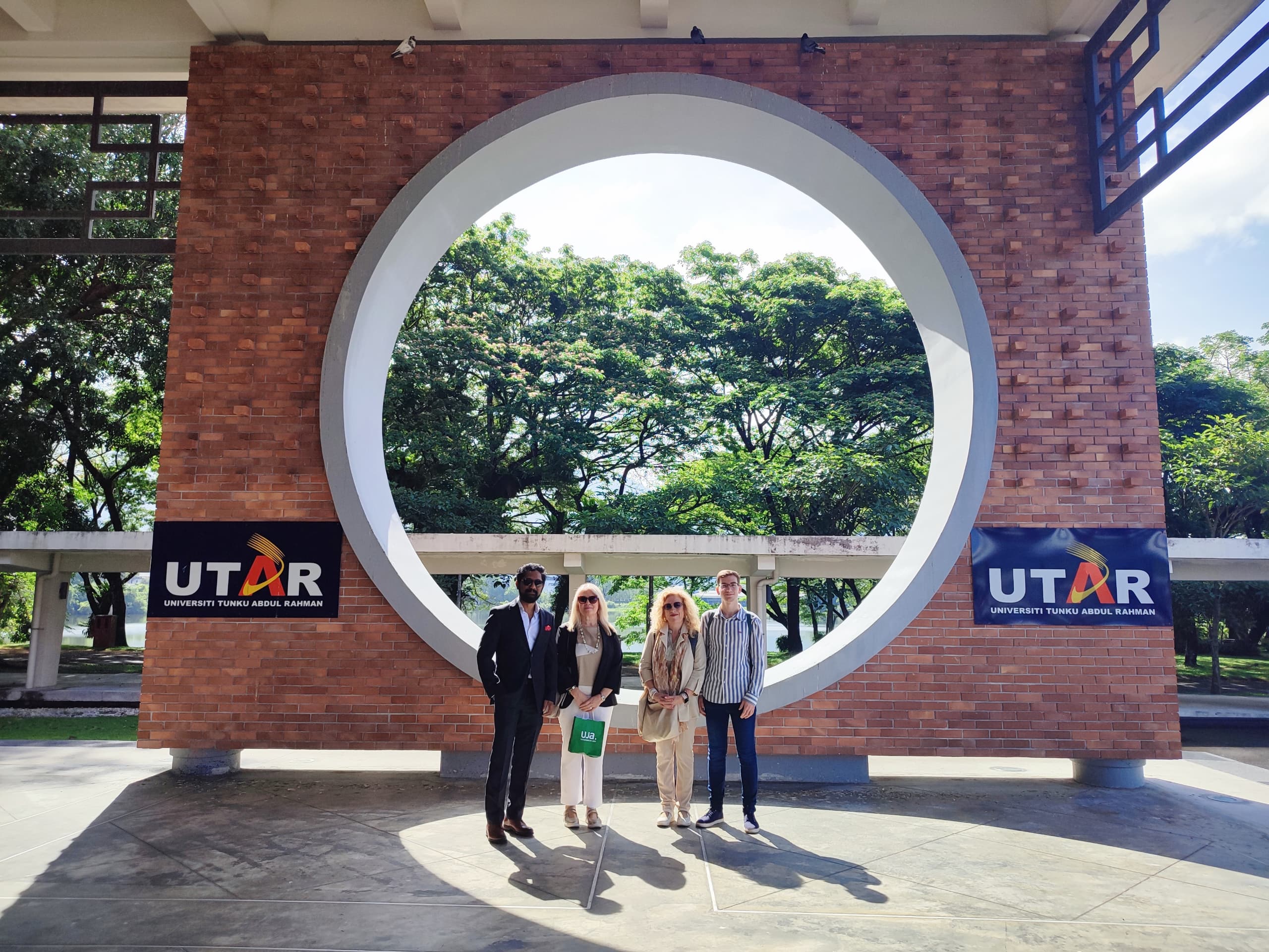 UJA delegates having their academic collaboration session at UTAR Kampar Campus 