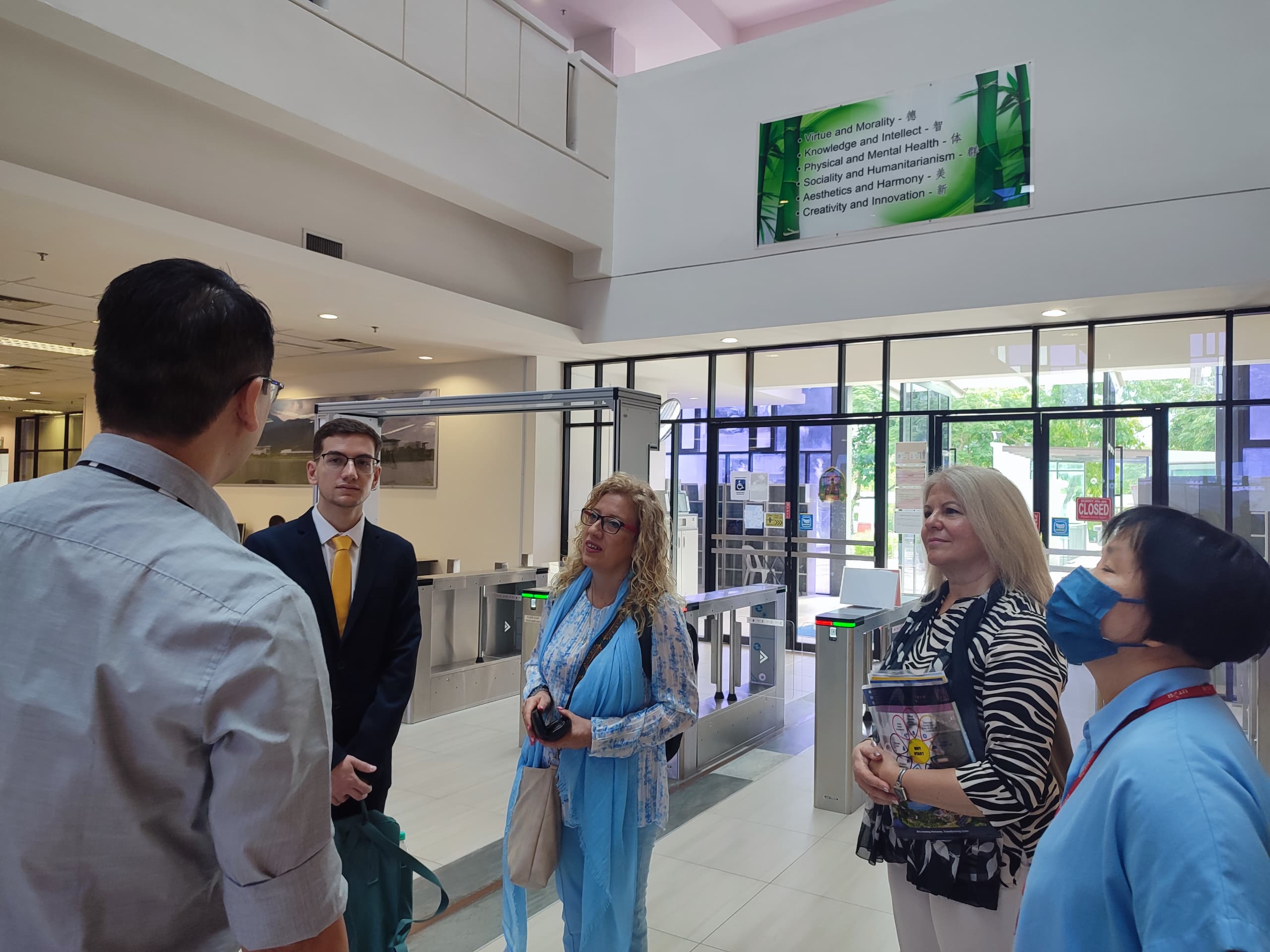 UJA delegates having their academic collaboration session at UTAR Kampar Campus 
