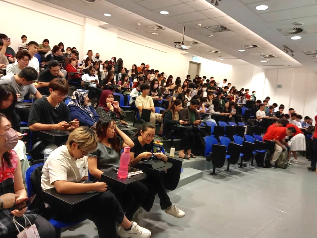 The participants at the event