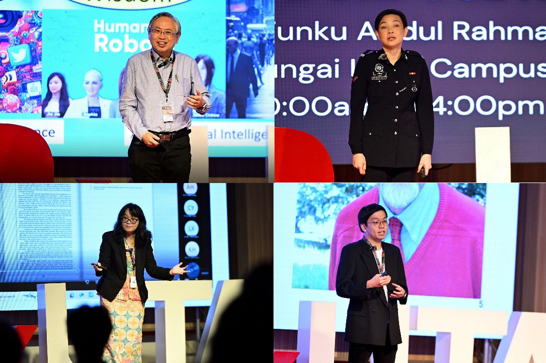 Clockwise from left: Prof Dato’Ewe, Prof Cheah, Jerry Chong and Dr Esther Hooi