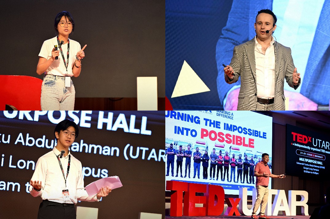 Clockwise from left: Nara Lee, Kayne Masters, Uncle Kentang and Keen-Yin