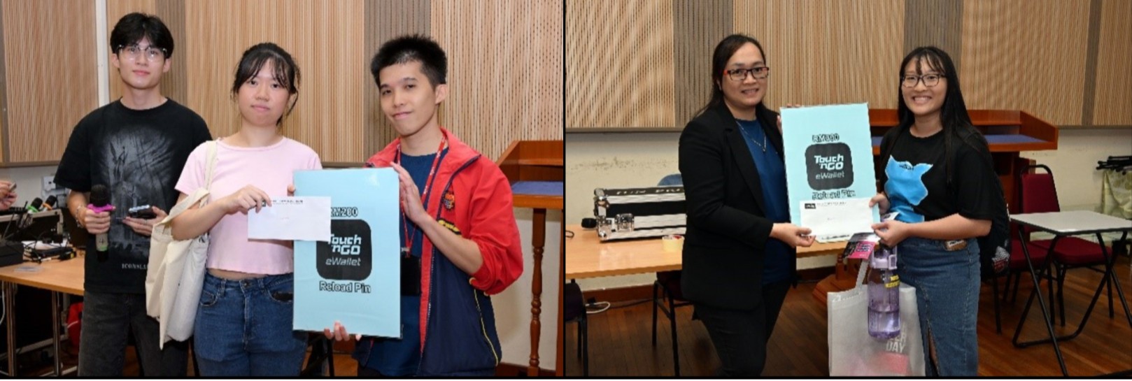 Congratulations to the lucky winners of Touch 'n Go eWallet reload pins