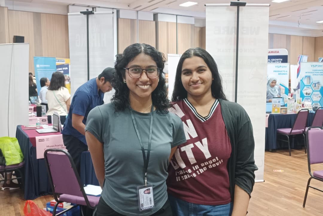 Jessendra (left) and Kishaalini