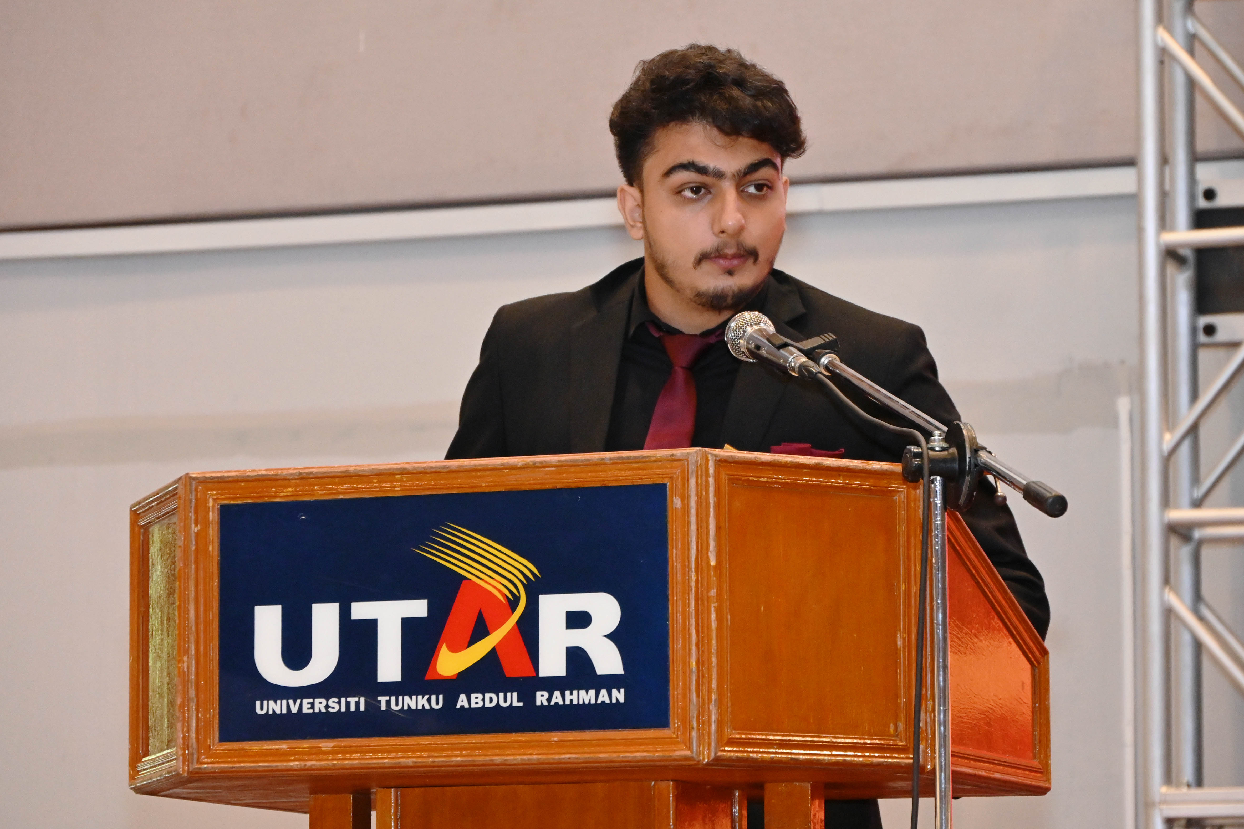 Farmaan reflecting on his two-year journey as an SRC member