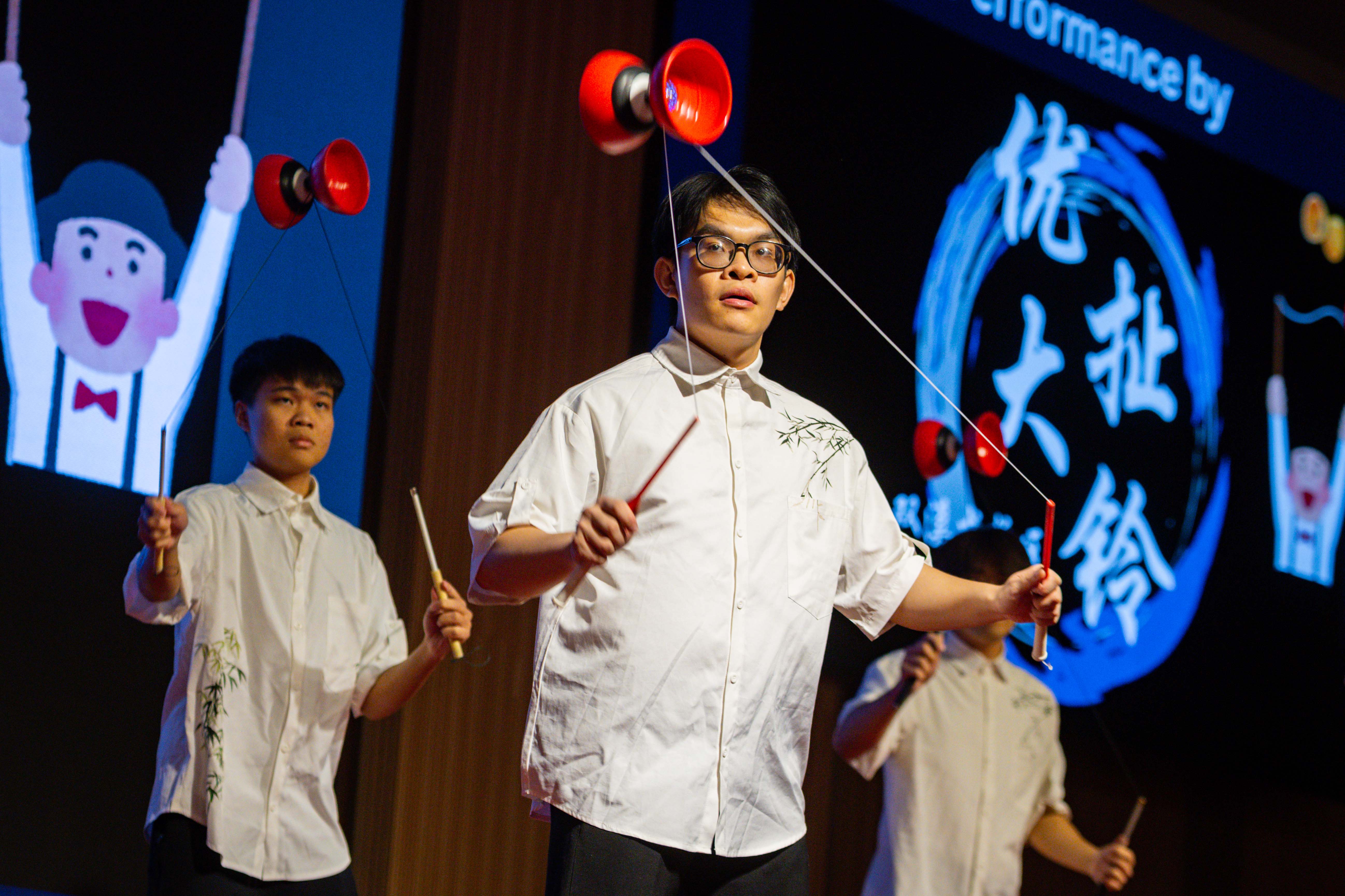 Diabolo Club members showcasing their energetic performance