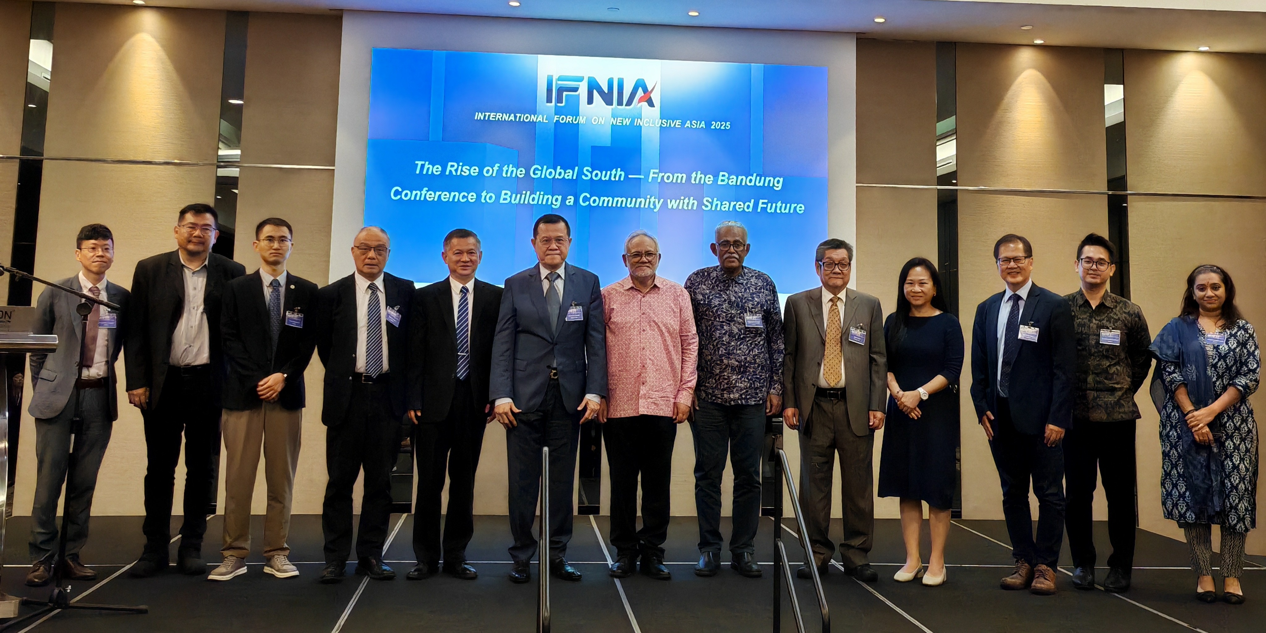 Distinguished guests and speakers