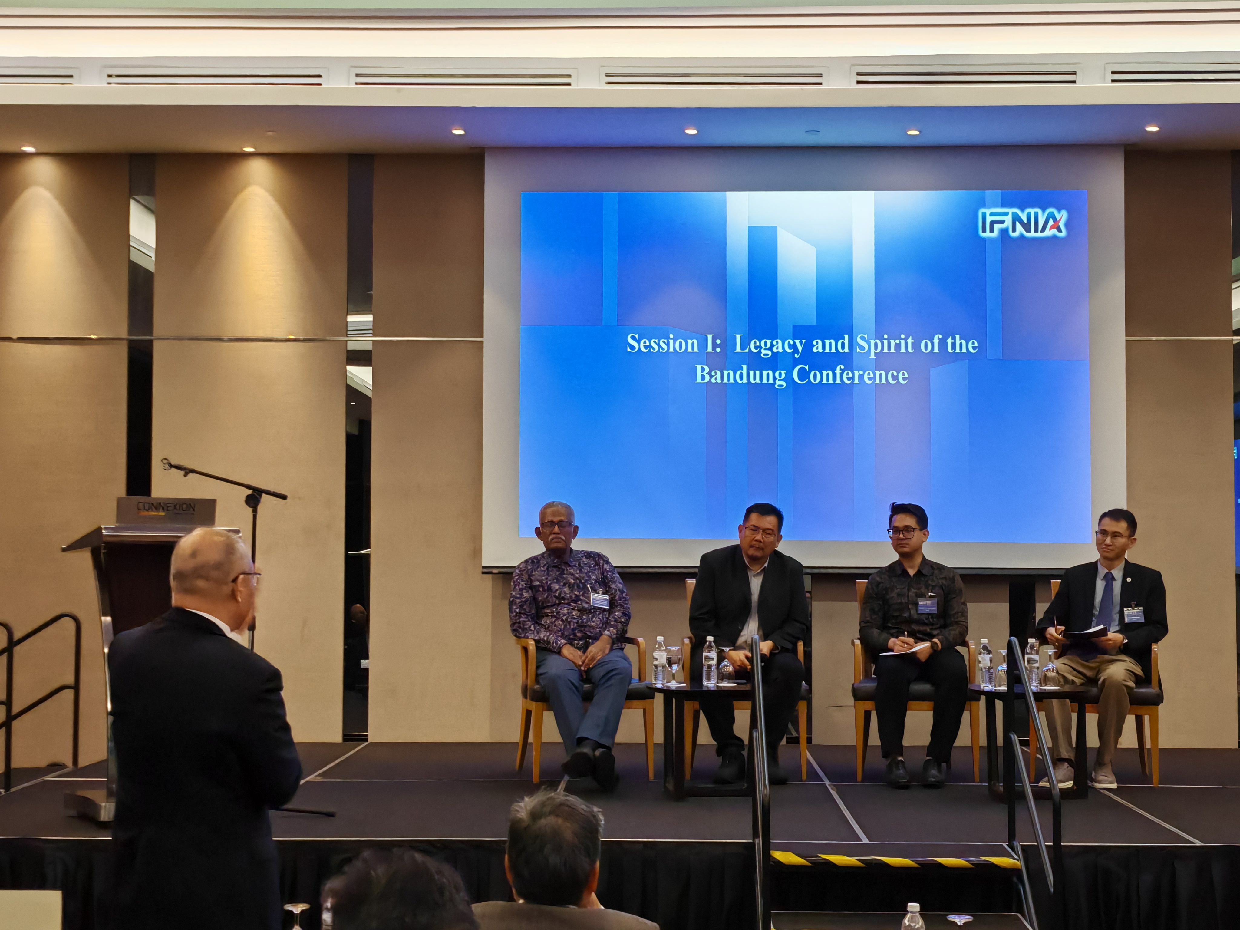 Attendees participating in the Q&A session