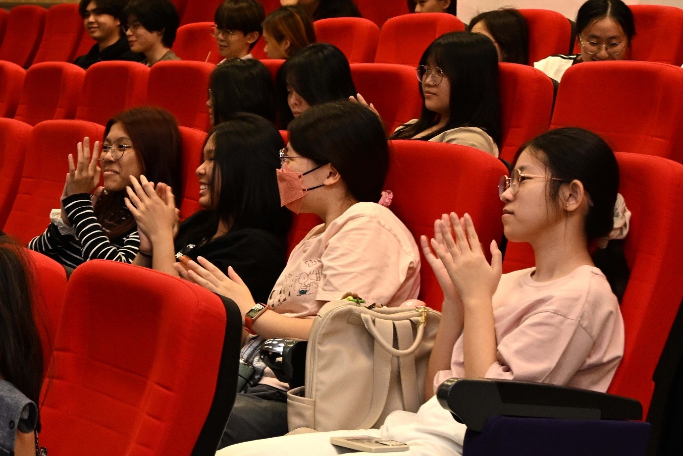 Physical participants at the talk