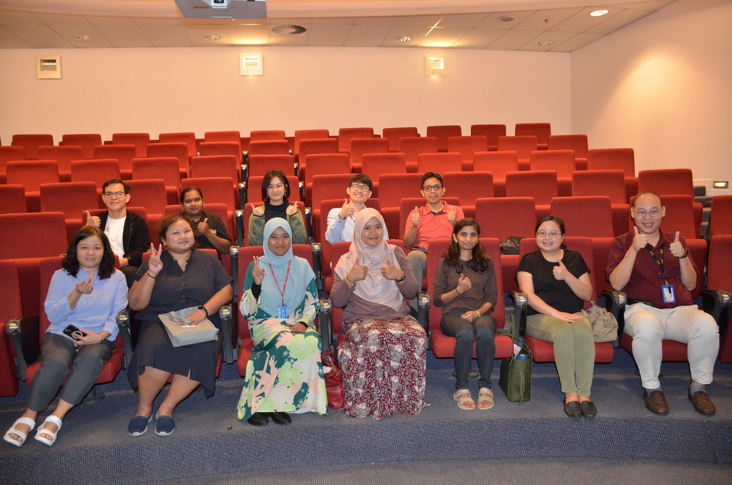 Money smart and mind-ready! Big smiles after an insightful session on personal finance strategies