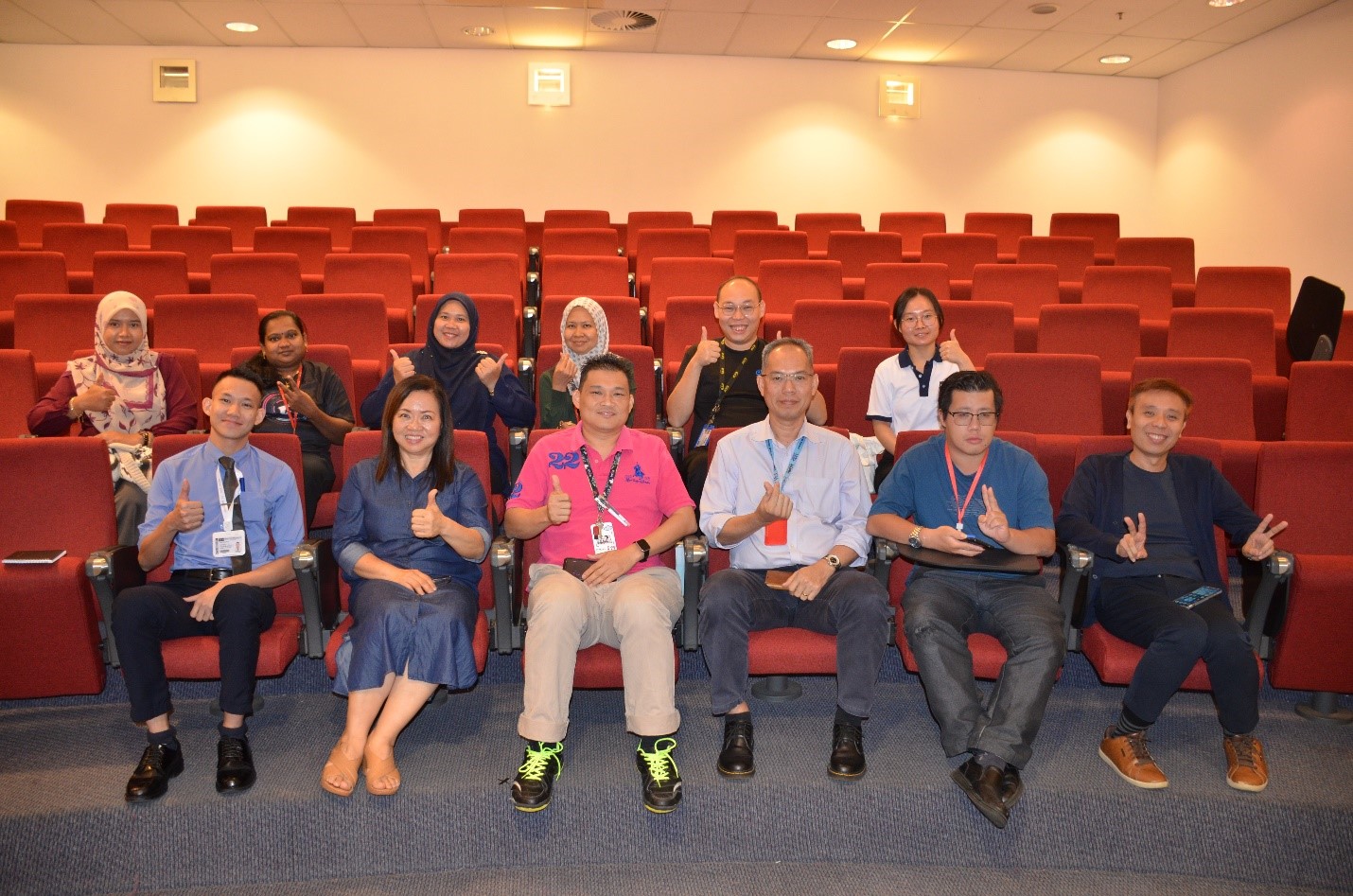 Following guidance, one step ready to walk the lead — participants delighted as the session sparked new perspectives on leadership and personal growth
