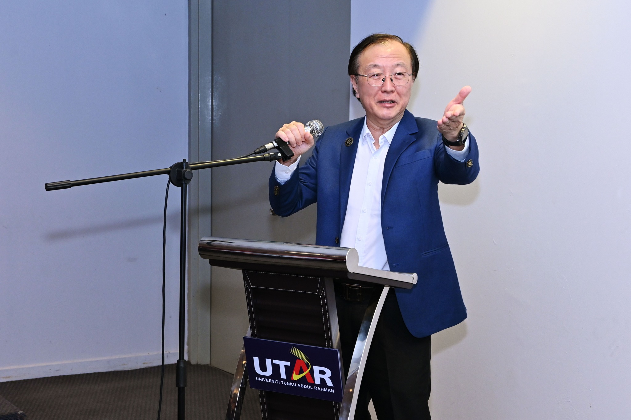 Mr Chua expressing his gratitude for this collaboration