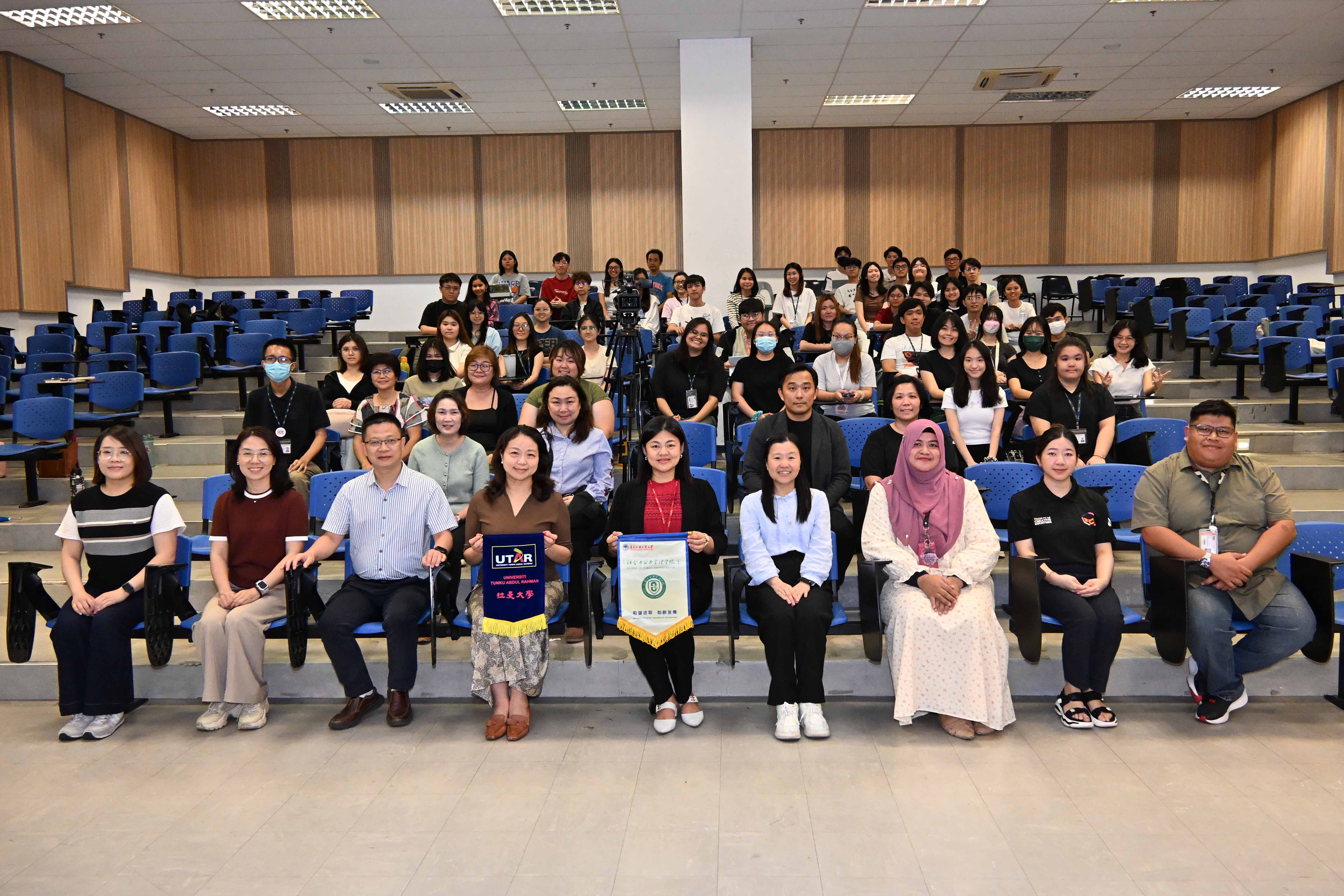 Group photo taken at the event