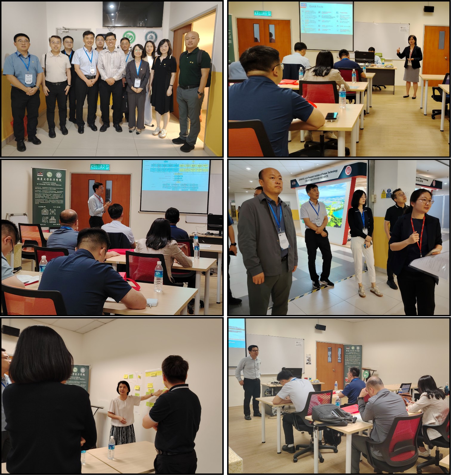 Engaging discussions and sharing sessions