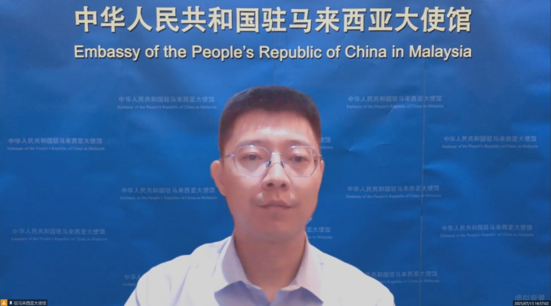 Mr Tang highlighting the enduring diplomatic relationship between China and Malaysia