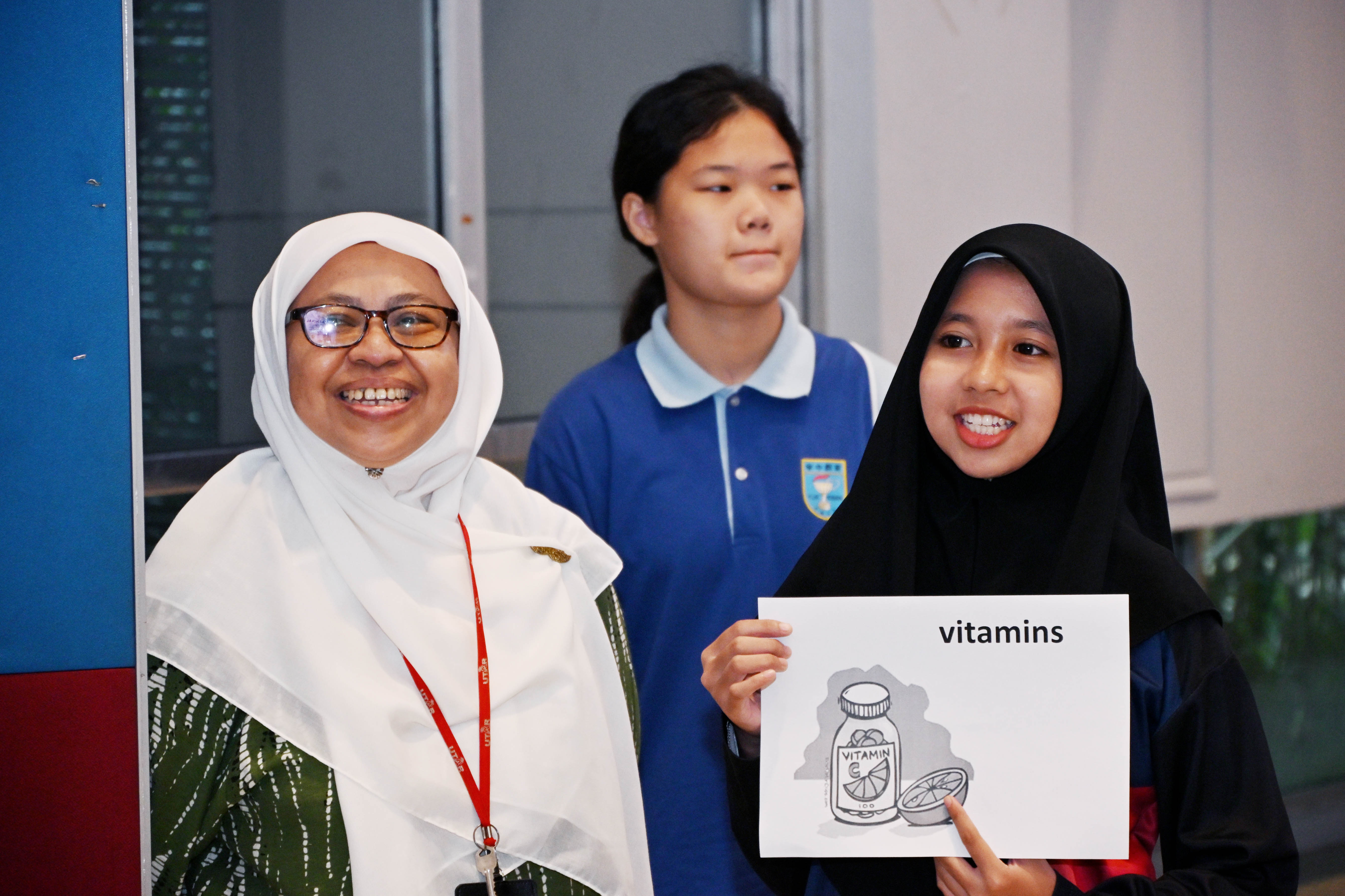 Students participating in the Gilligan’s Island ice-breaking activity