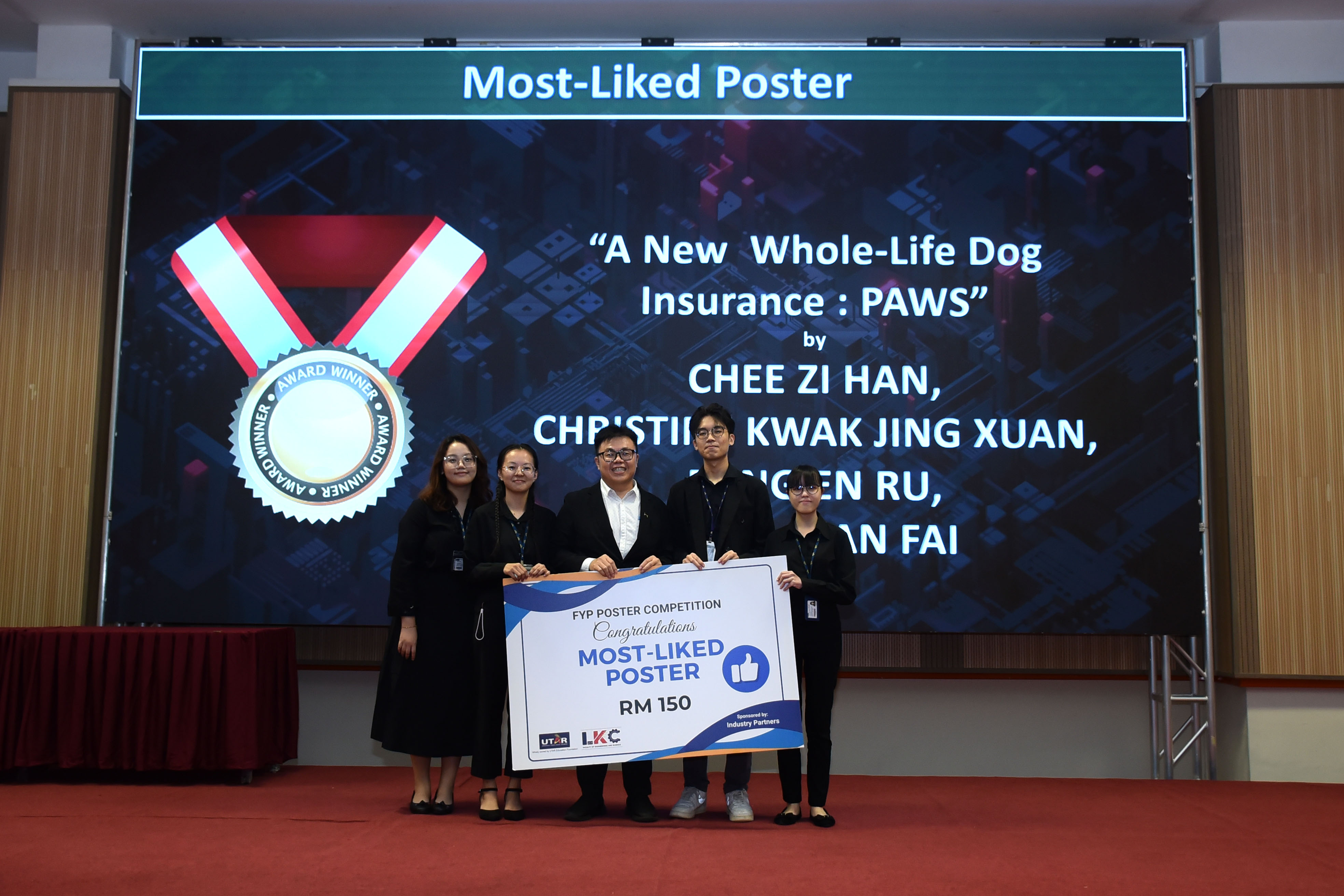 Winners of Most-Liked Poster