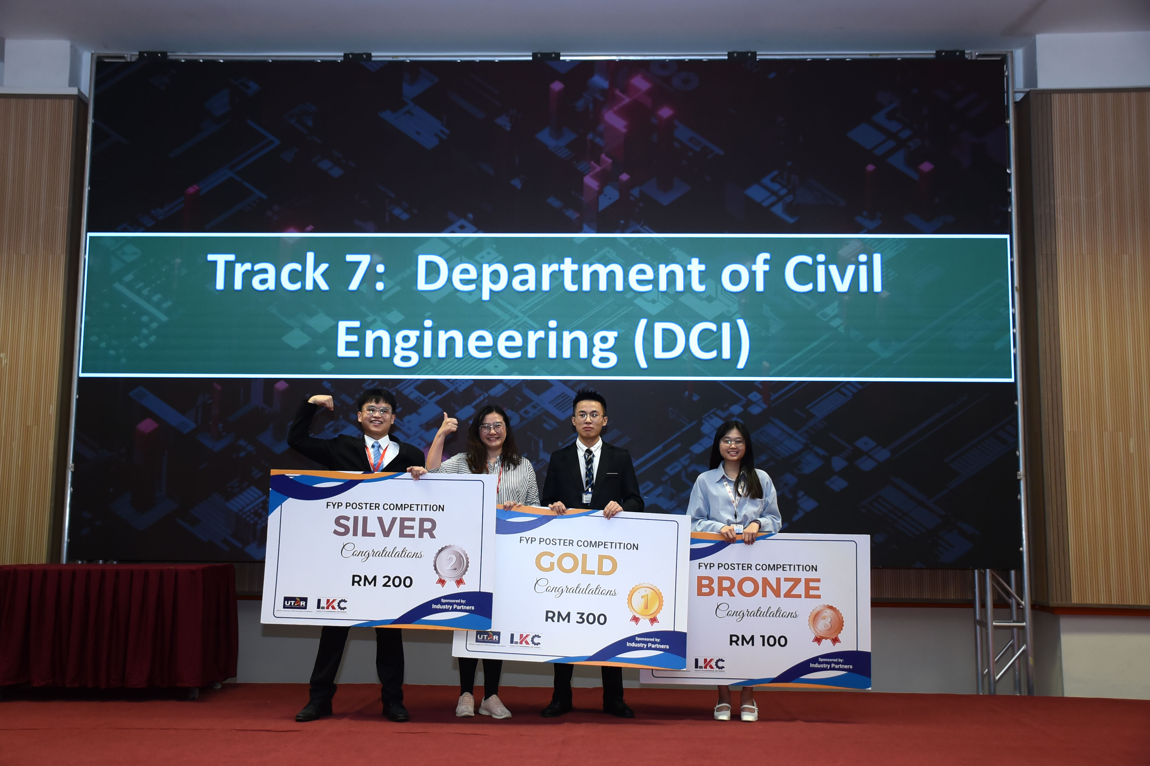 Winners of Track Seven