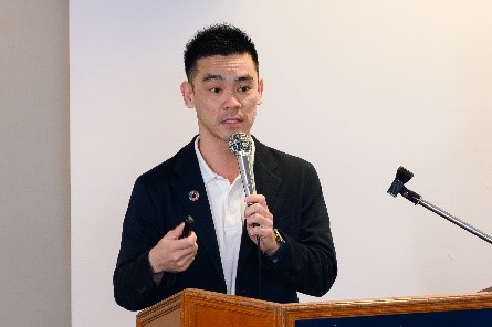 Top row, from left: Dr Lai, Dr Leong, Mr Kyosuke