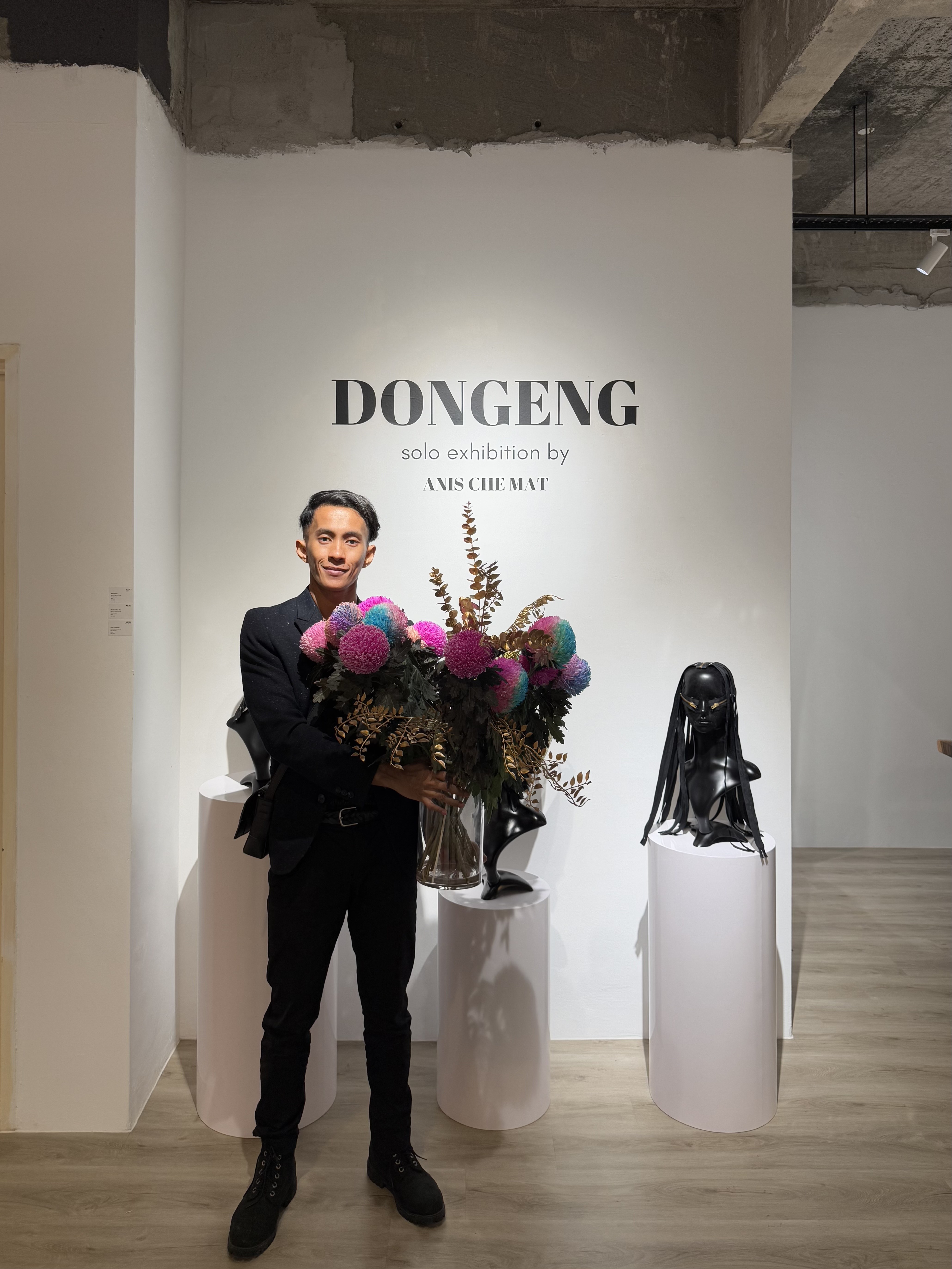 Solo exhibition by Mr Anis 