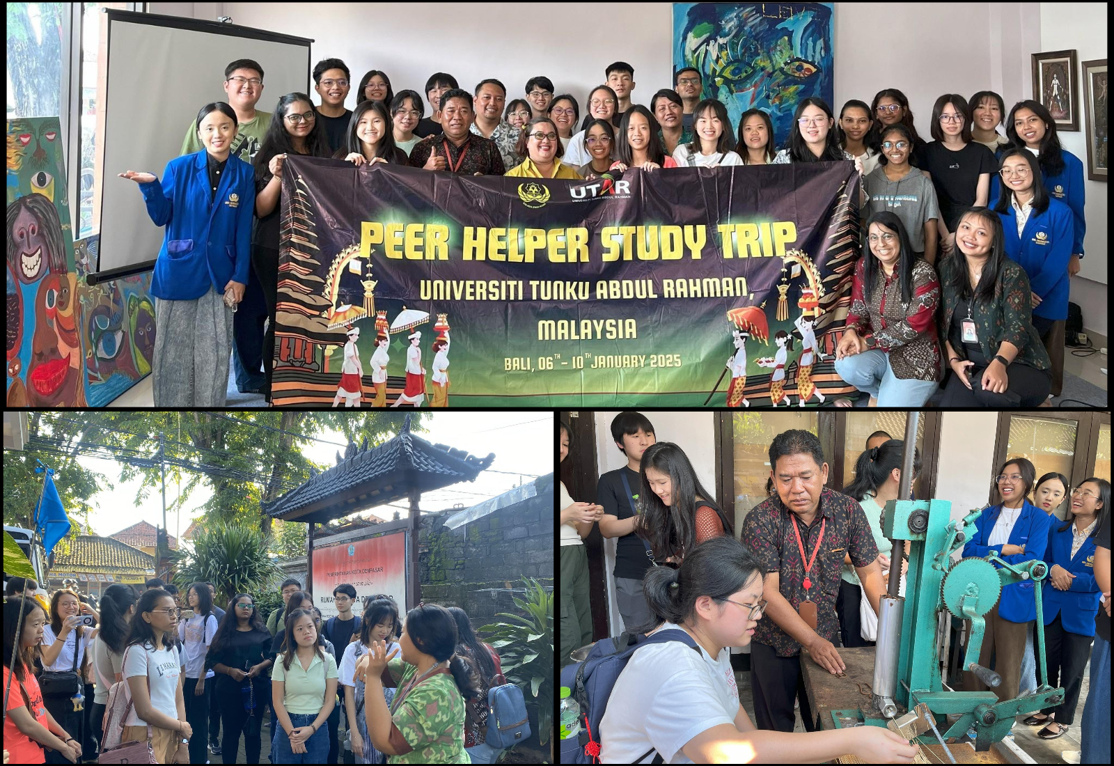 Participants learning about empowerment programmes at Rumah Berdaya
