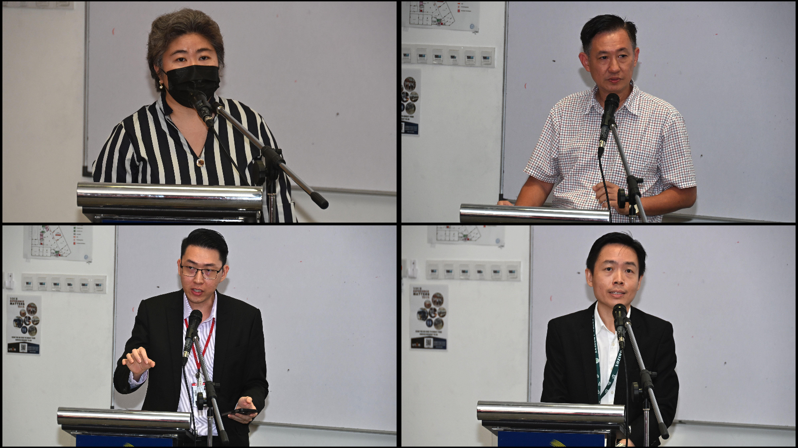 HoDs presenting the outcome of the meeting 1