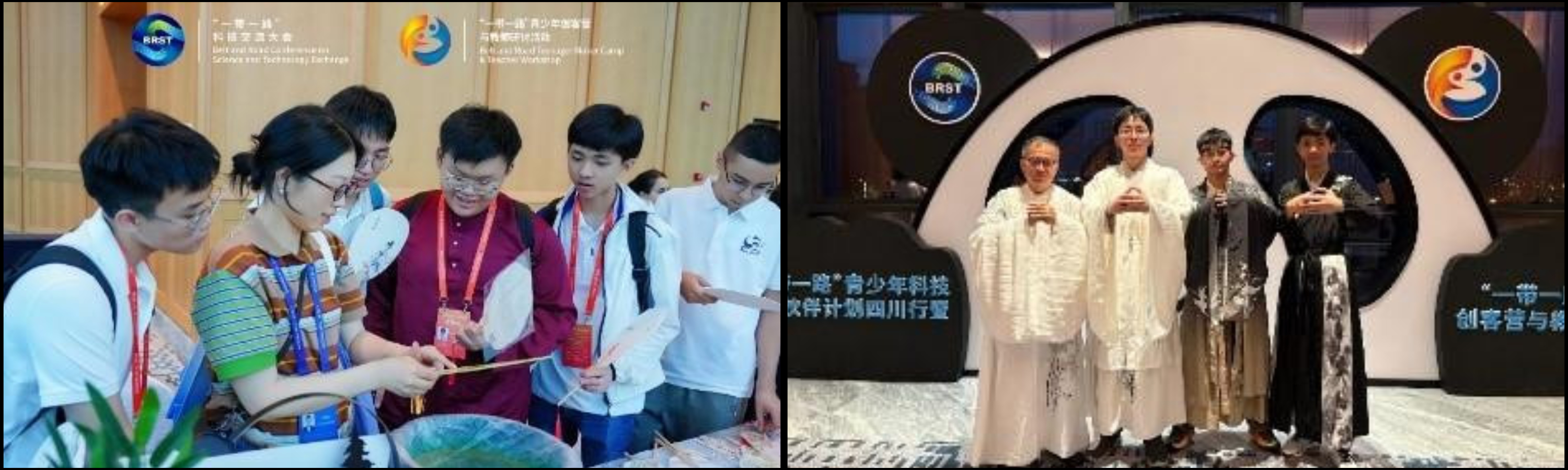 Students discovering traditional crafts and customs