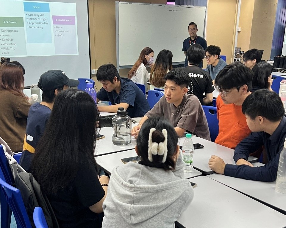 Participants actively participating in the group activity