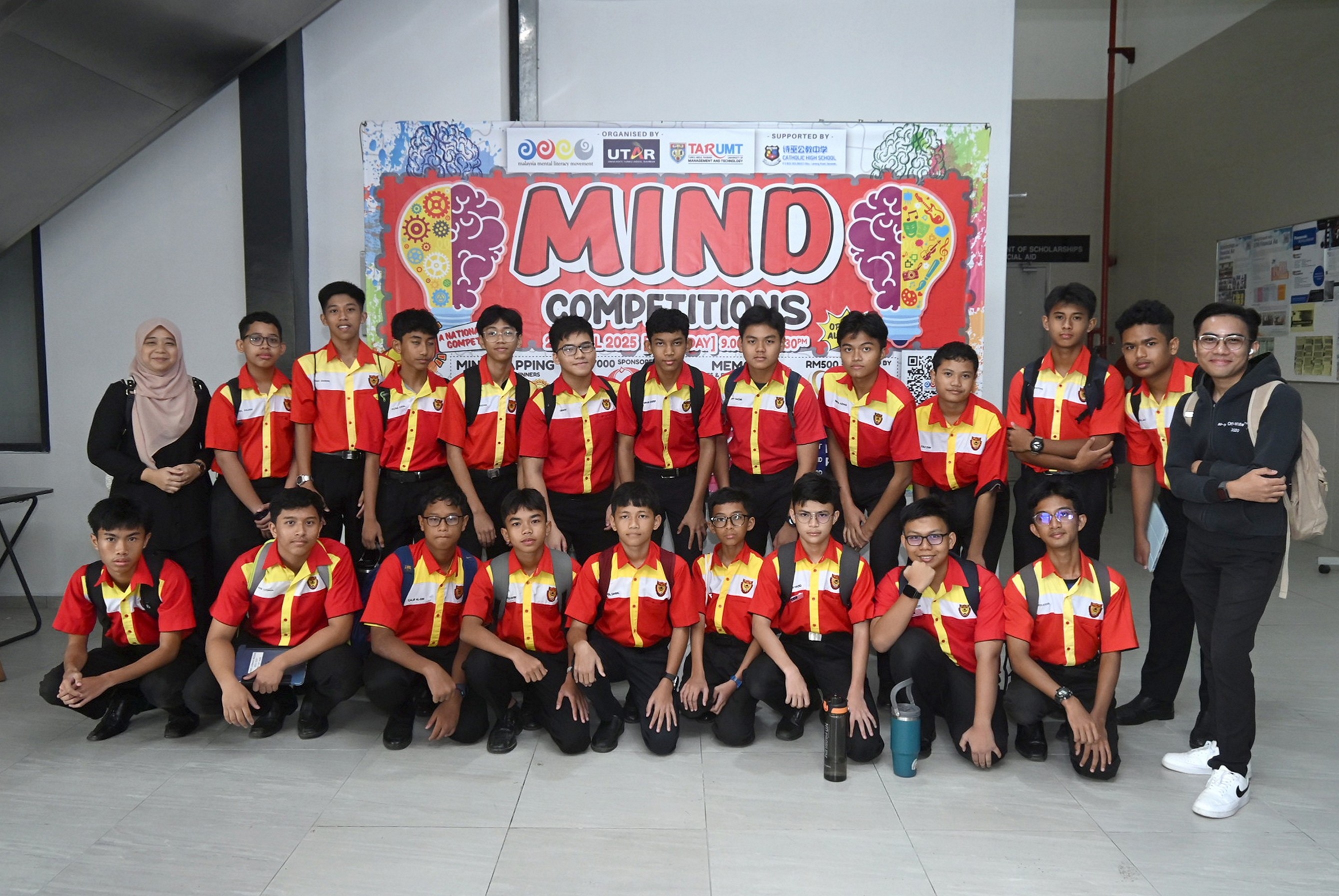 Participants from various institutes at UTAR Sungai Long Campus