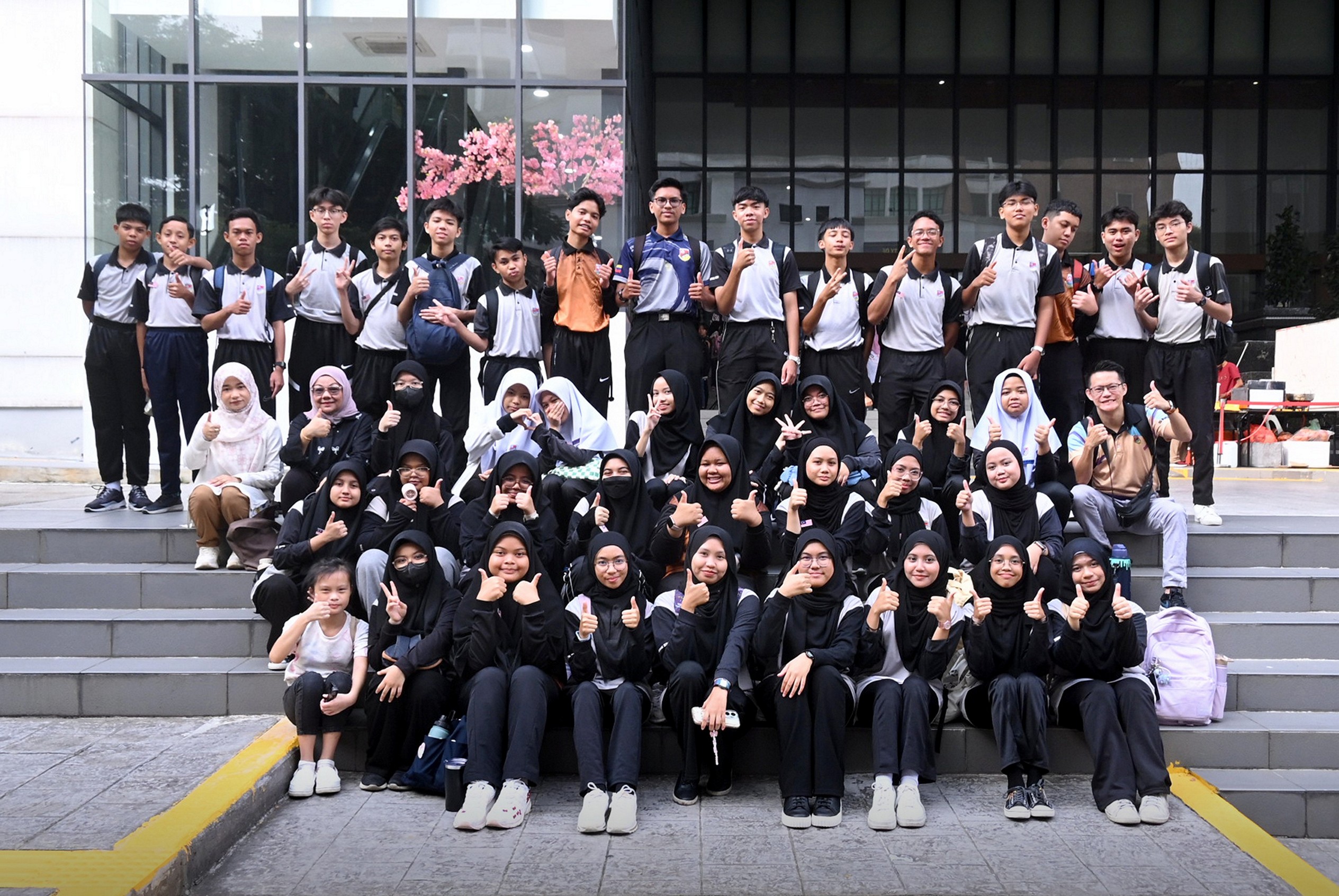 Participants from various institutes at UTAR Sungai Long Campus