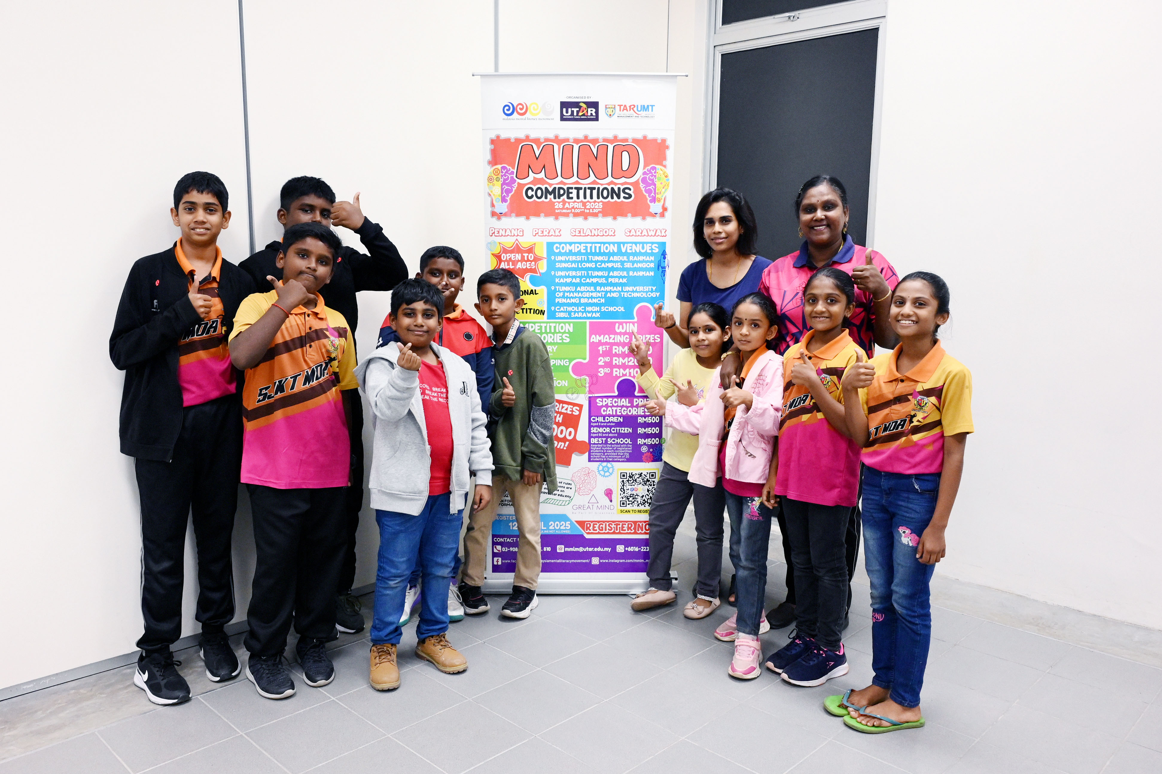 Some of the participants at UTAR Kampar Campus