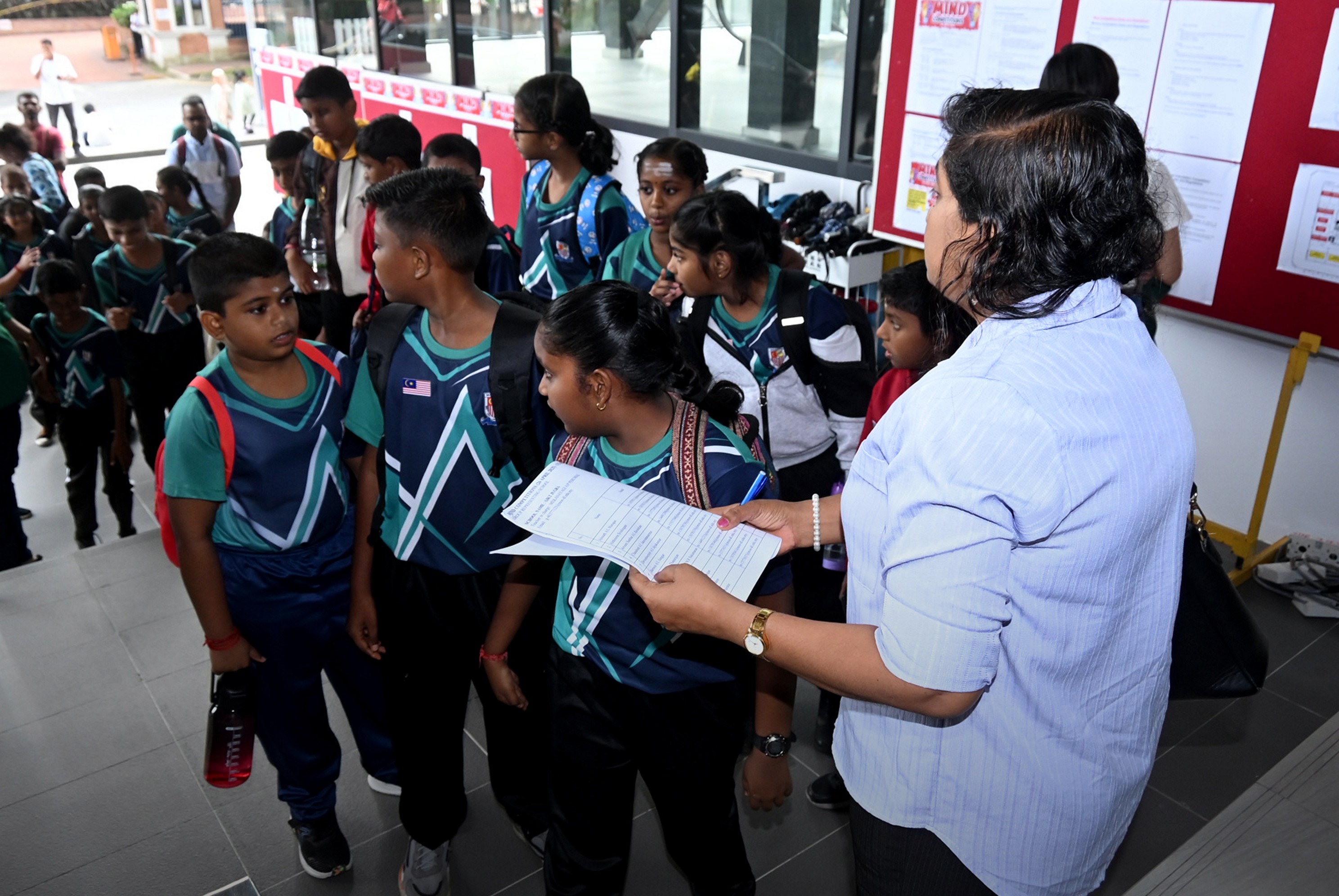 Registration of participants