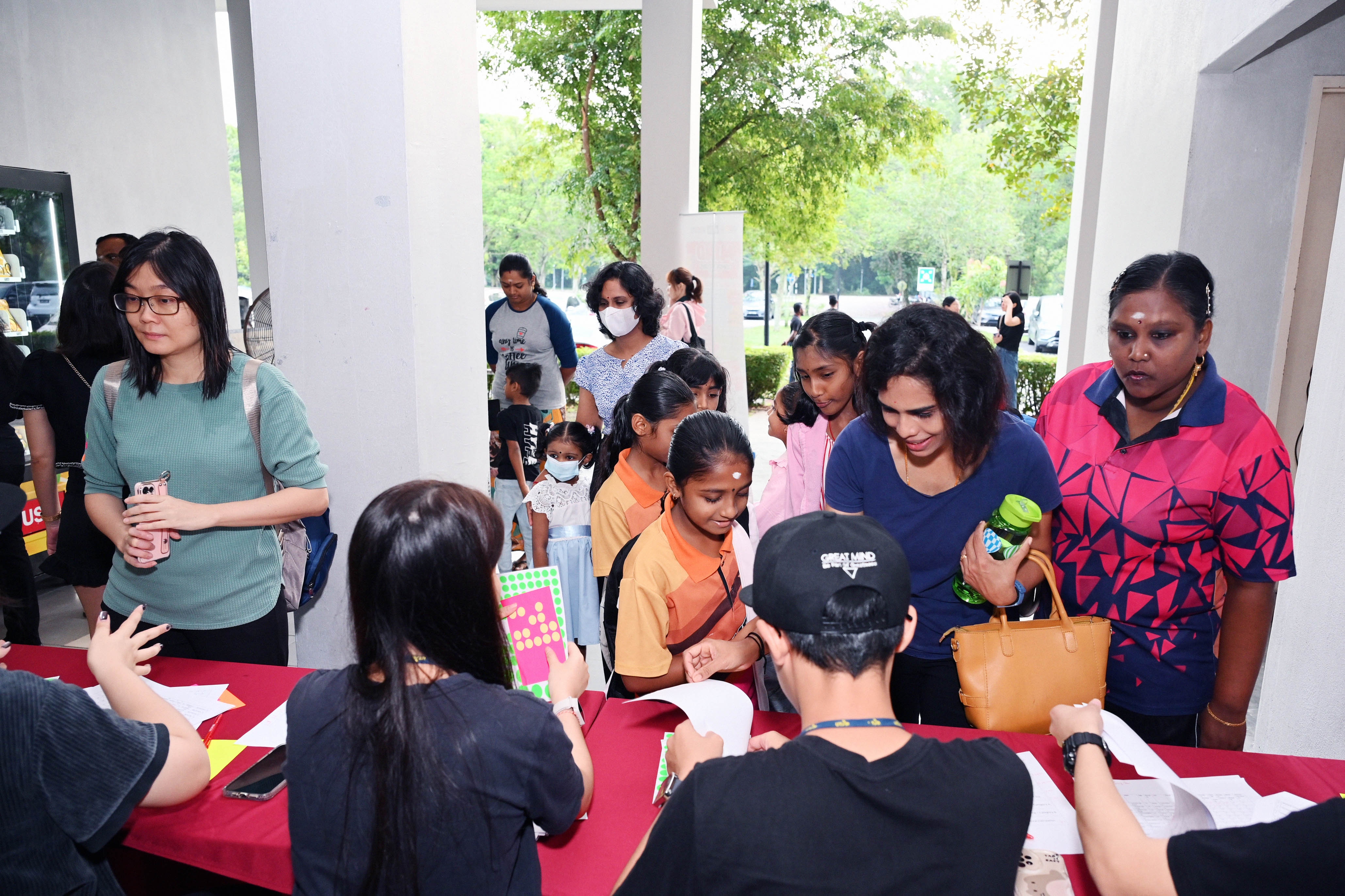 Registration of participants
