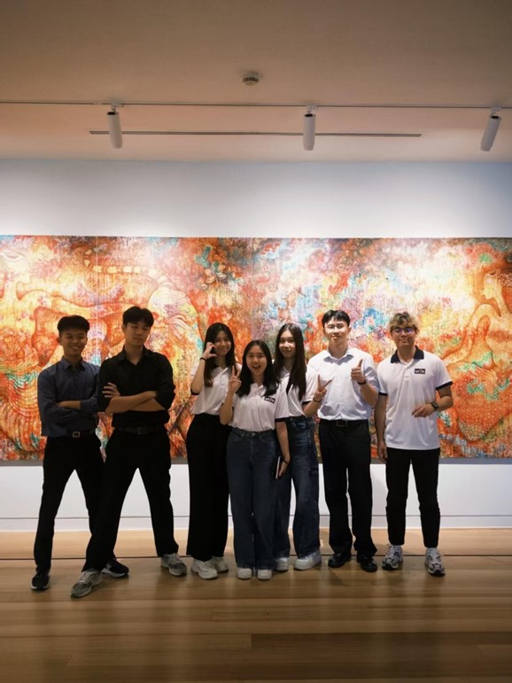 Group photo during the field trip to Bank Negara Malaysia Museum and Art Gallery 