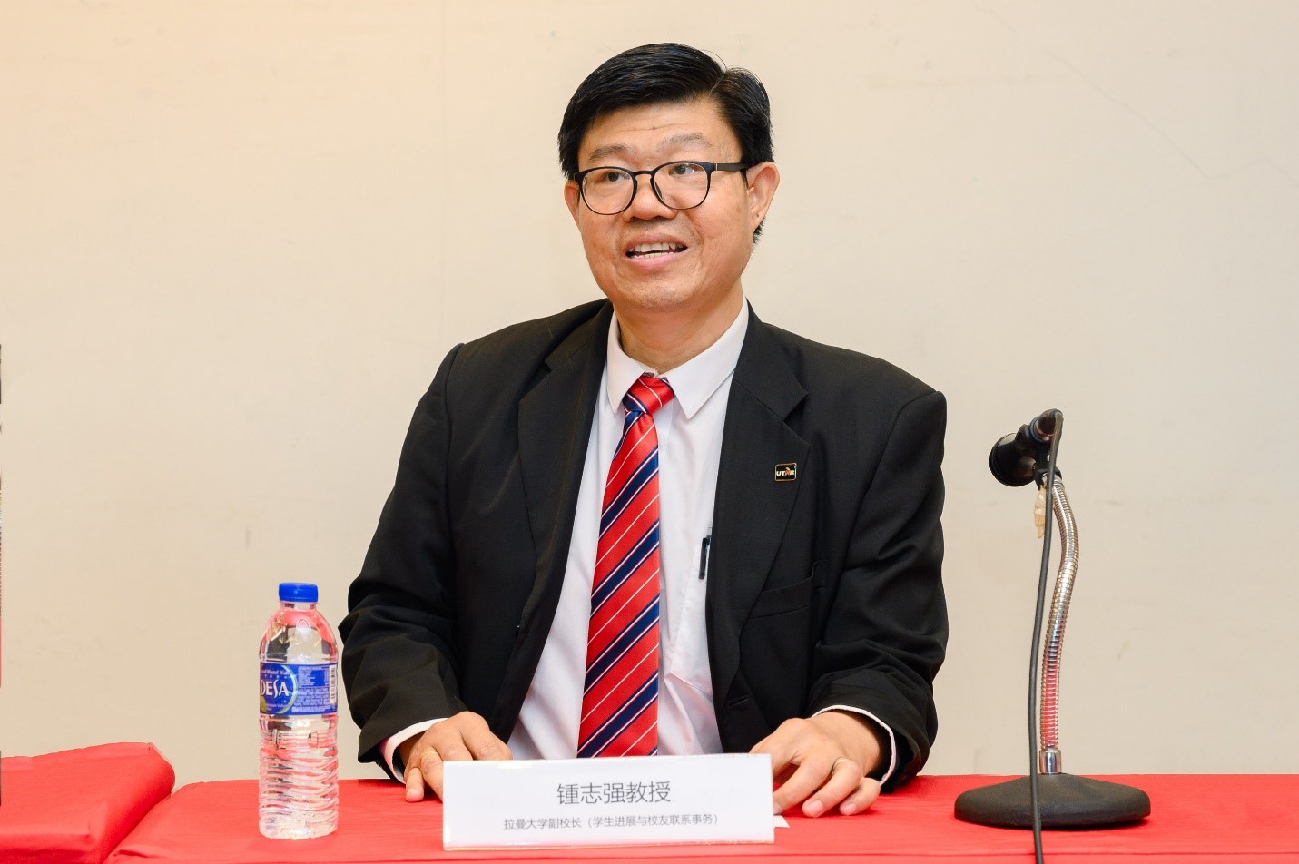 Prof Choong shedding light on the confirmed activities at the upcoming carnival