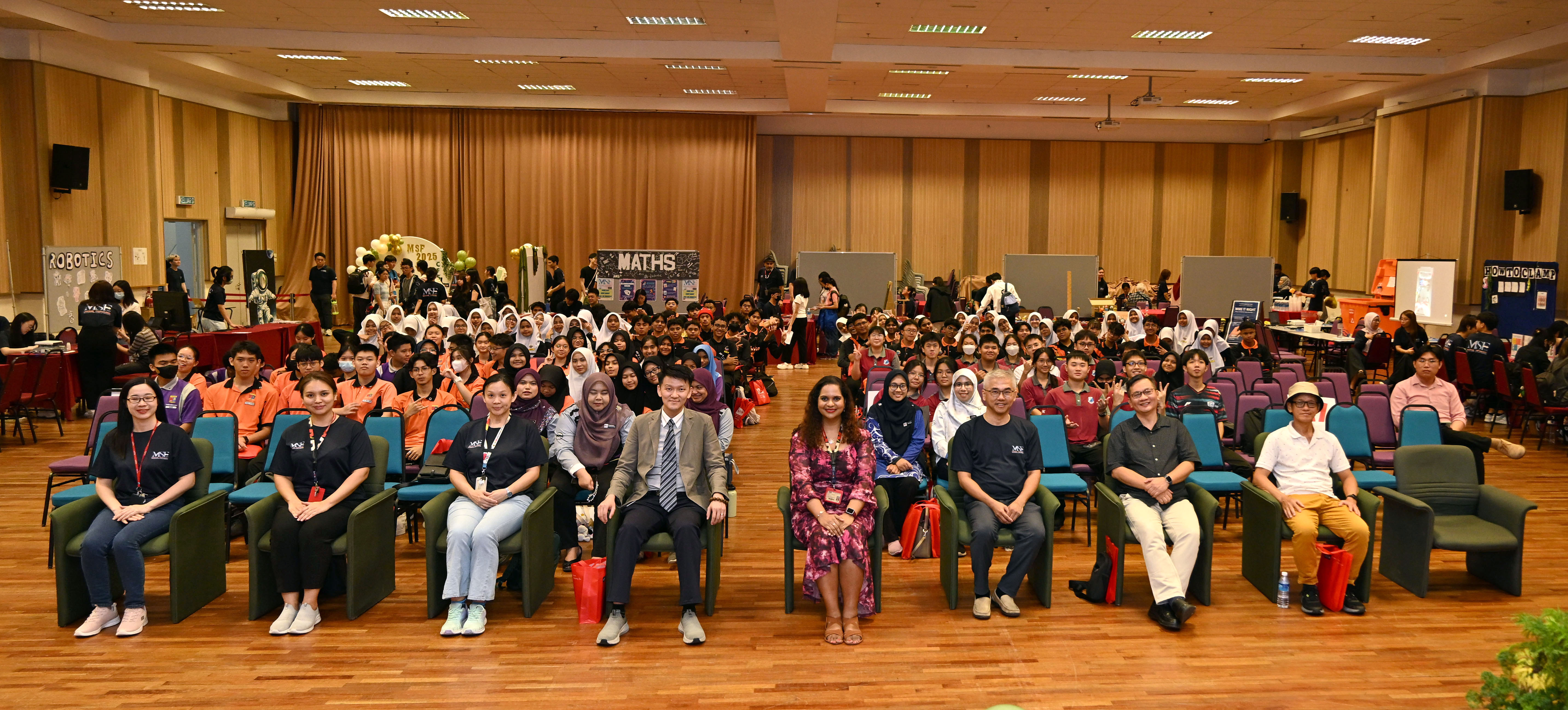 Front row from left: Ms Tan, Ms Yeoh Li-Cheng, Ms Kong Jee Kim, Dr Pua, Ms Melissa, Mr Lim, Mr Khor and Mr Lai
