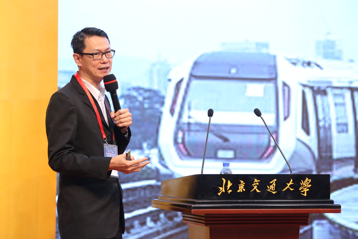 Clockwise, from top left: Mr Siew, Dr Chua and Ms Nik Sufini delivering their presentation