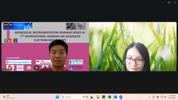 Some of the speakers during the webinar