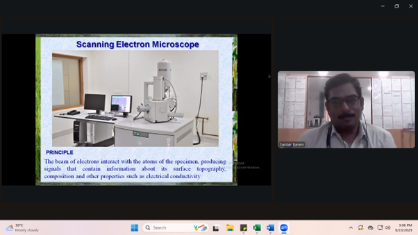 Some of the speakers during the webinar