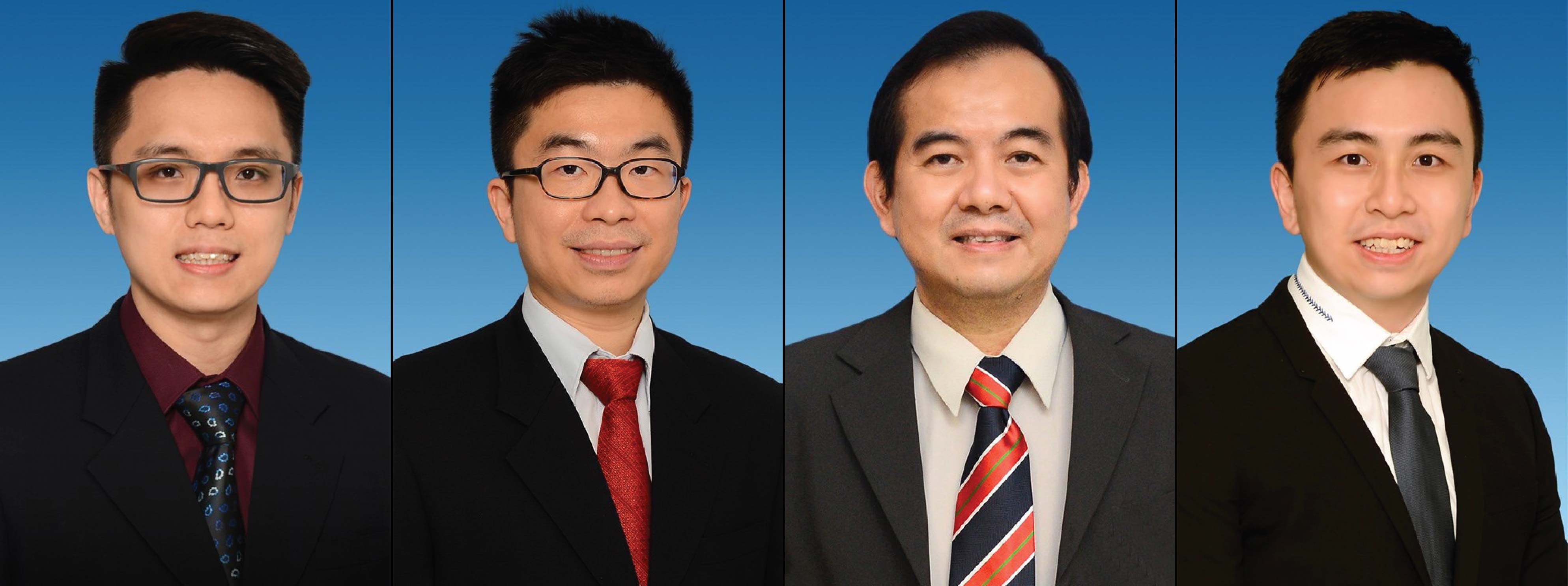 From left: Dr Tan, Prof Chee, Prof Lim and Dr Low