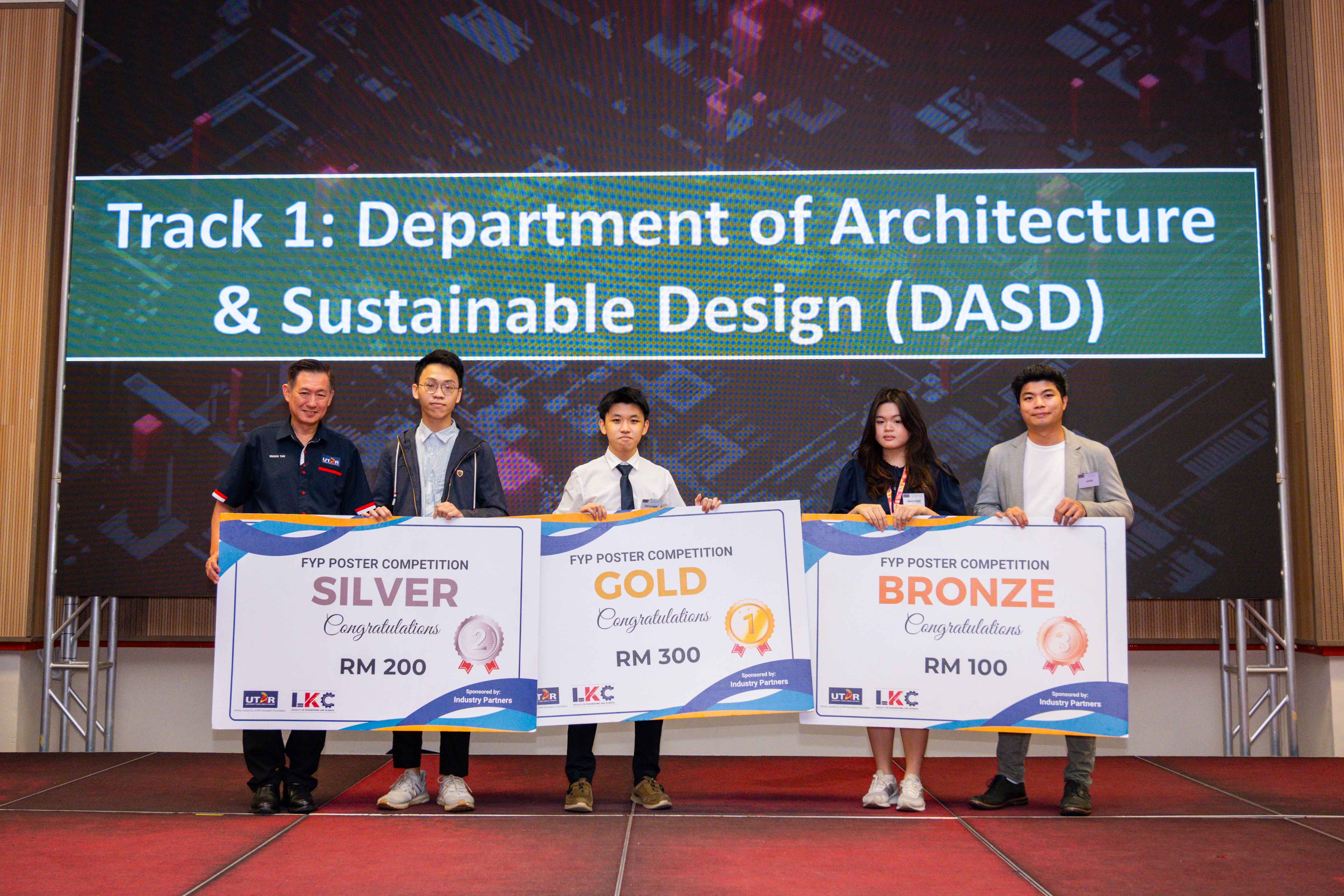 Winners of track one