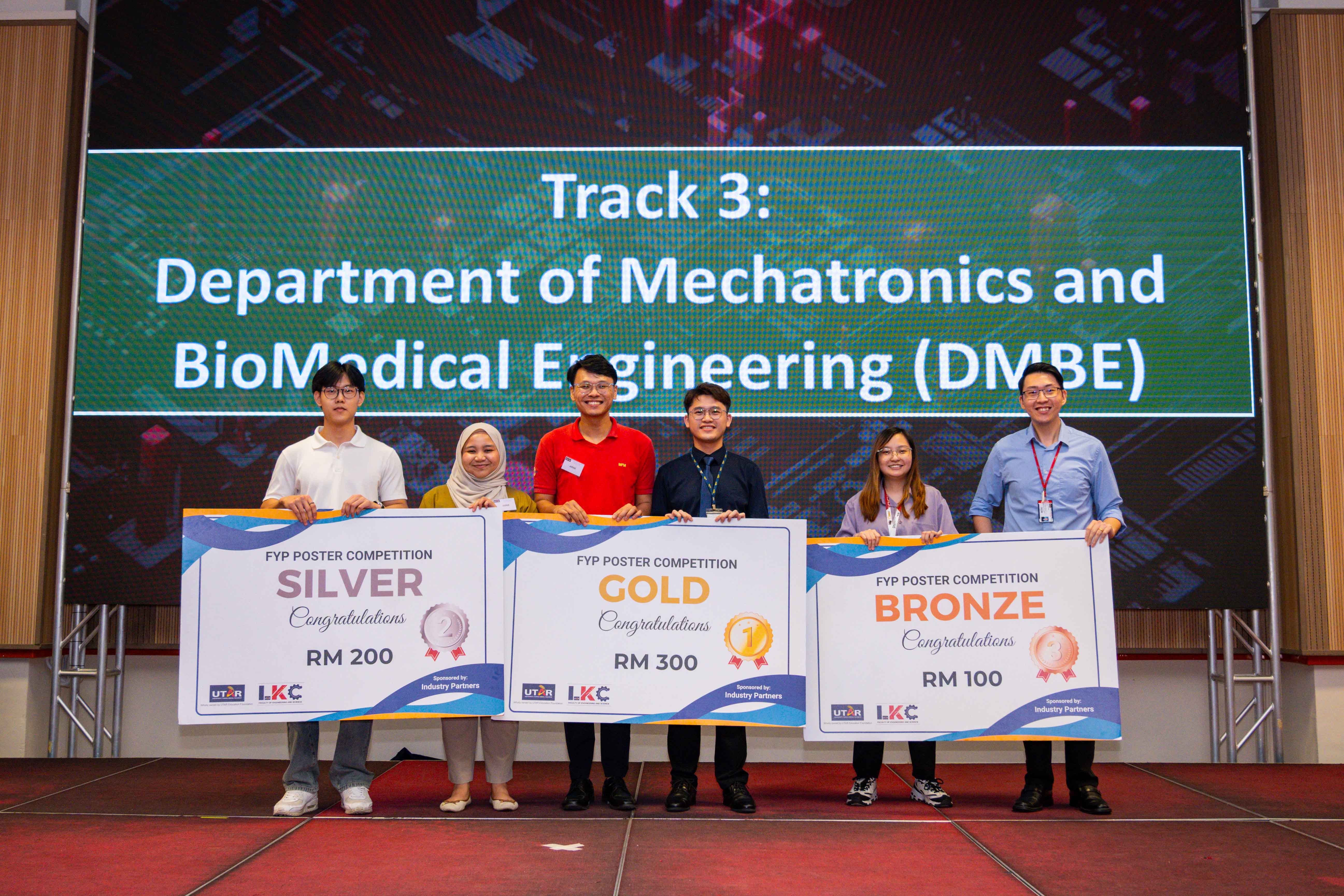 Winners of track one