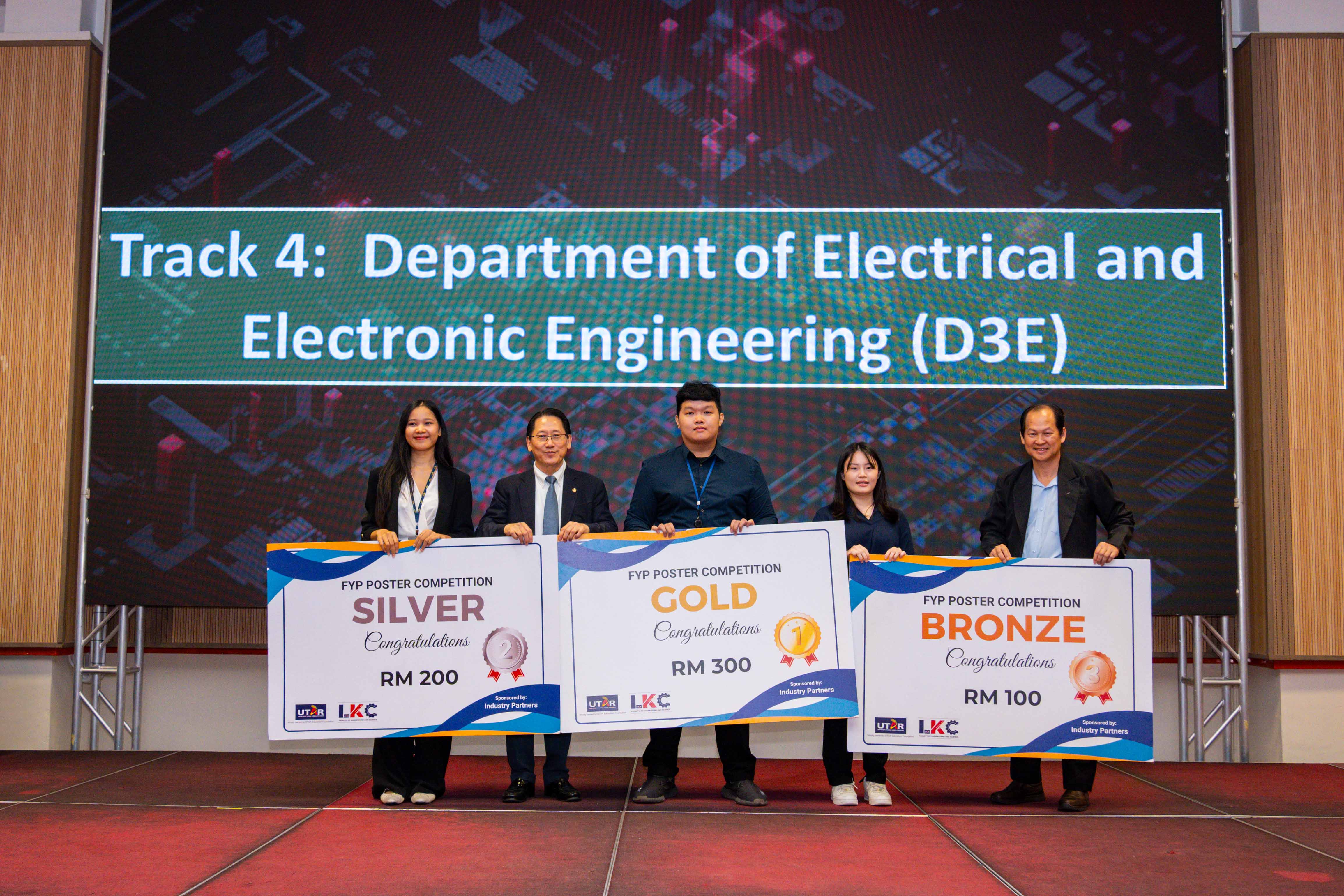 Winners of track one